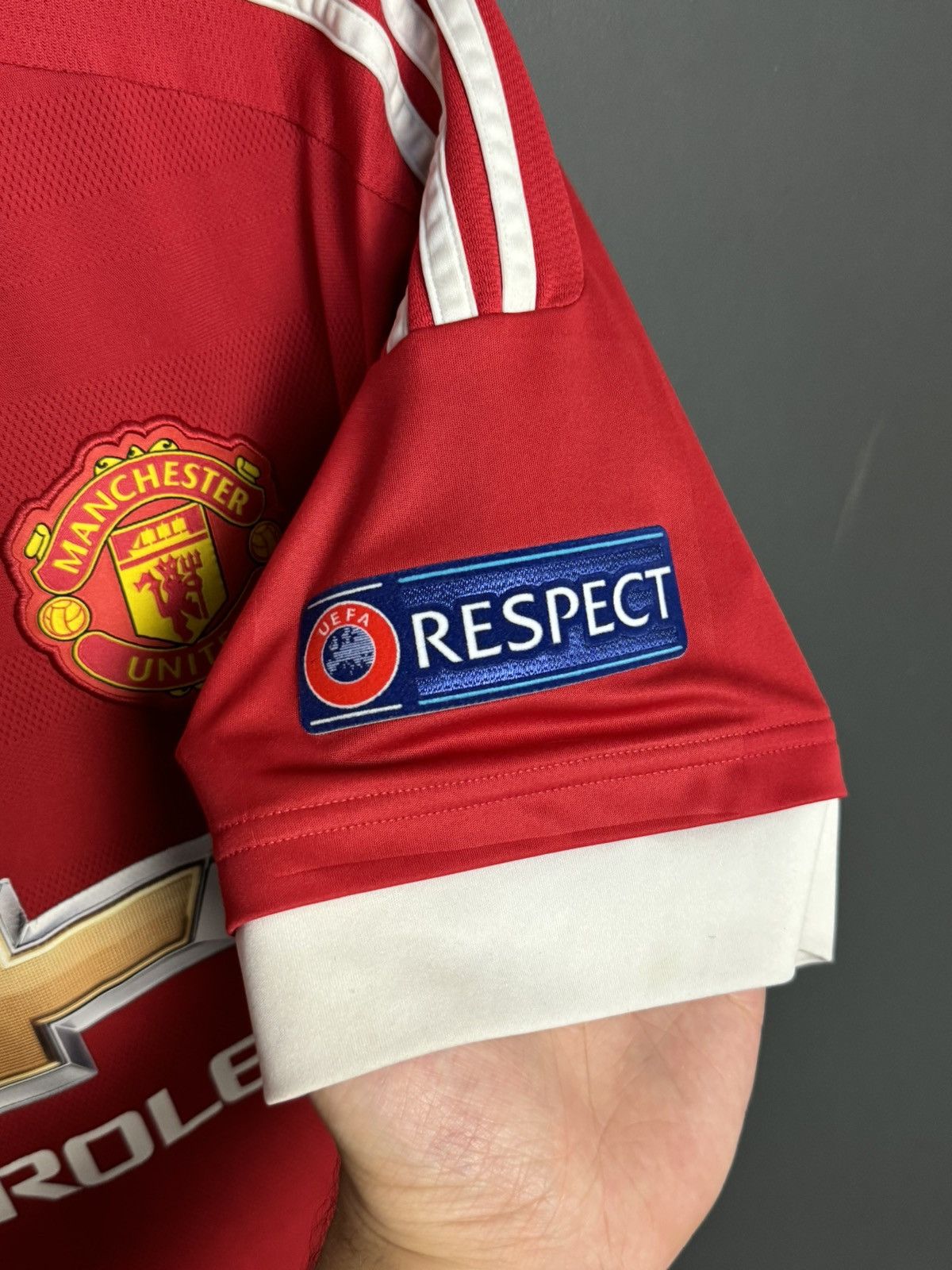 Adidas Manchester United 15/16 Home Darmian Football Jersey T-Shirt Size US L / EU 52-54 / 3 - 6 Thumbnail