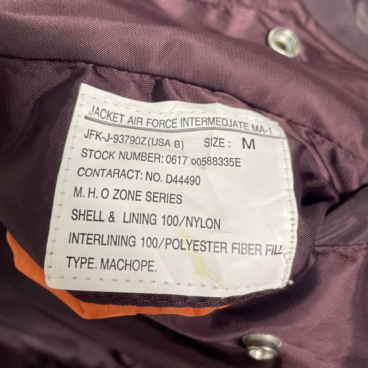 Flight Club 💥MACHOPE JAPAN MA1 RIOT BOMBER JACKET Size US M / EU 48-50 / 2 - 12 Thumbnail