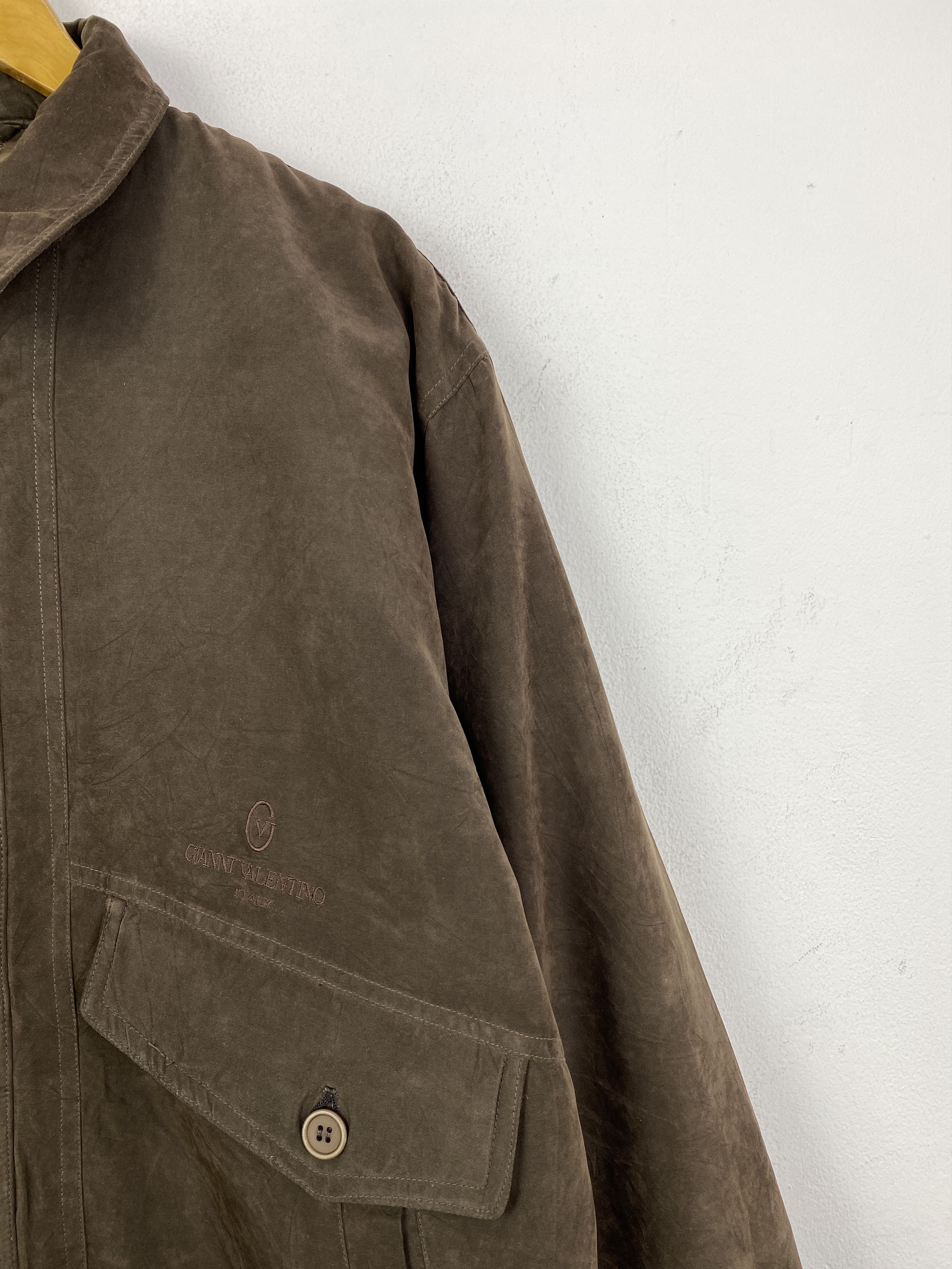 Gianni Valentino Vintage Gianni Valentino Suede-Effect Blouson Jacket JA0238 Size US L / EU 52-54 / 3 - 8 Thumbnail