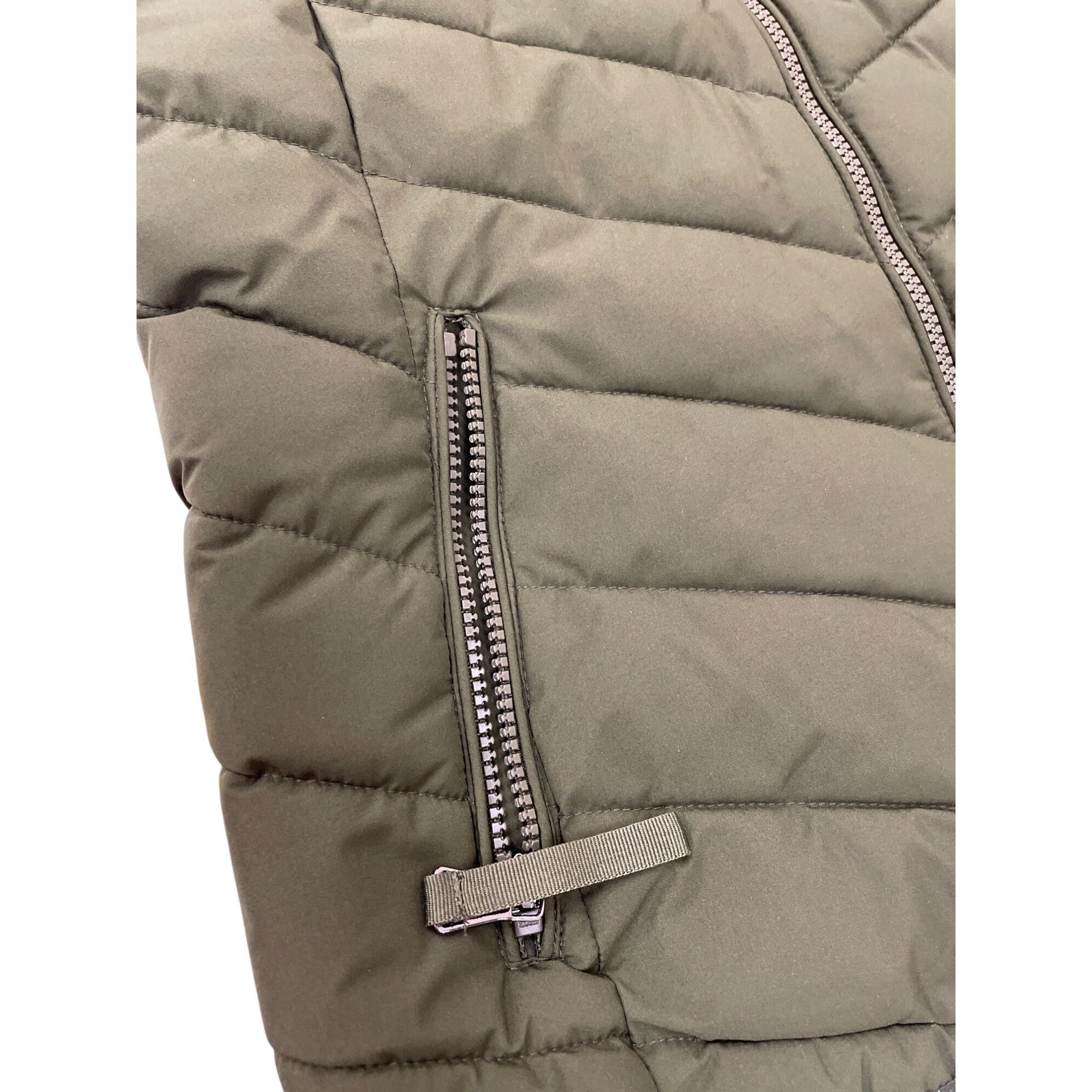 Lauren Ralph Lauren Ralph Lauren Lauren Womens Hooded Green Quilted Puffer Vest Size S / US 4 / IT 40 - 3 Thumbnail