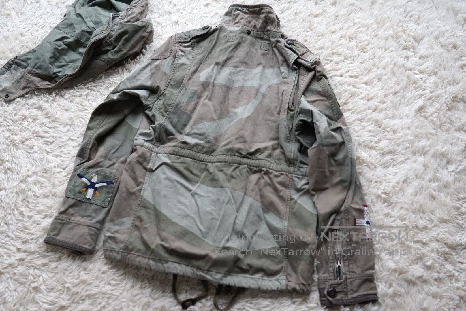 Wtaps Green Camo Embroidered Utility Jacket Size S. Size US S / EU 44-46 / 1 - 3 Thumbnail