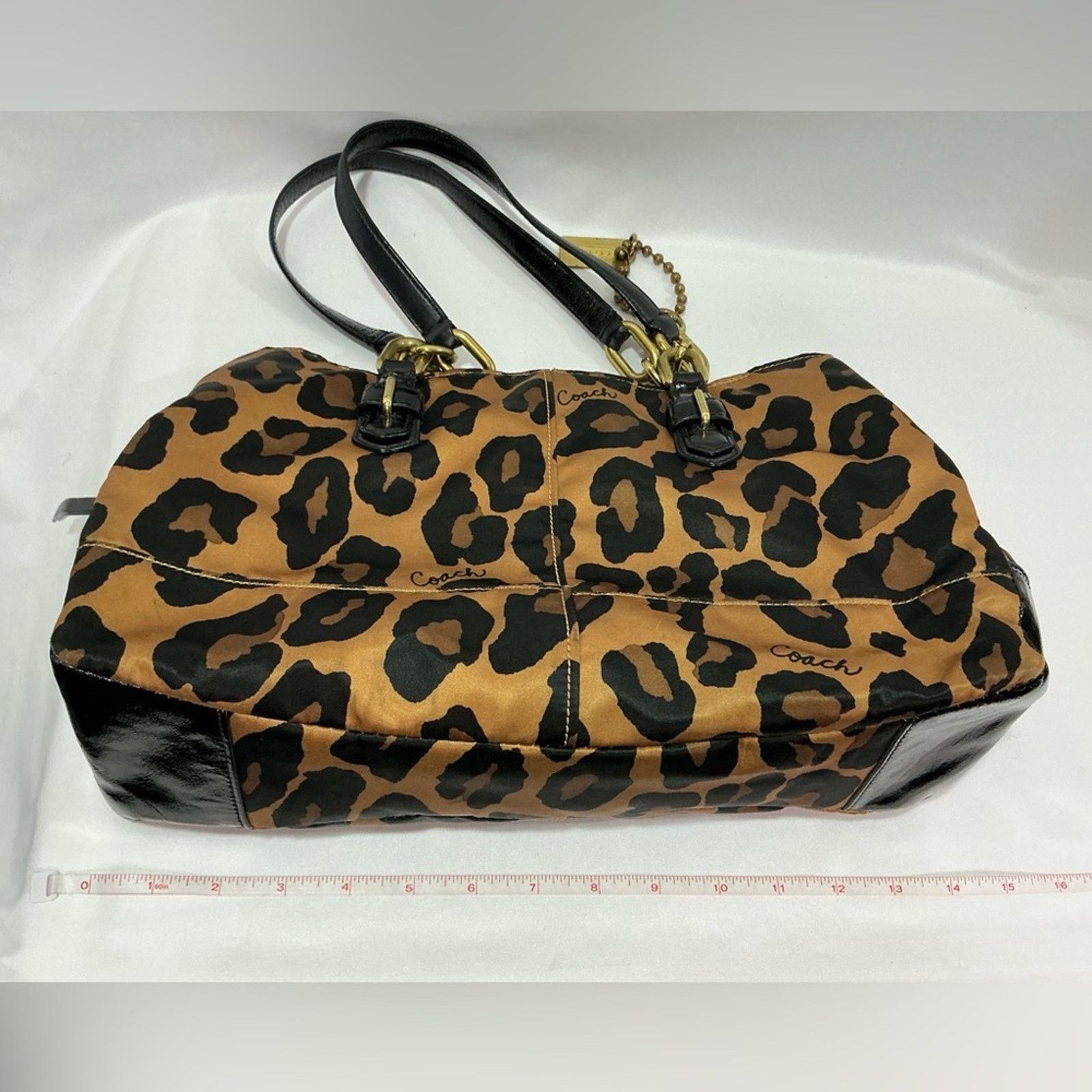 Coach Coach Chelsea Ocelot Jayden Carryall Leopard Shoulder Bag Size ONE SIZE - 16 Thumbnail