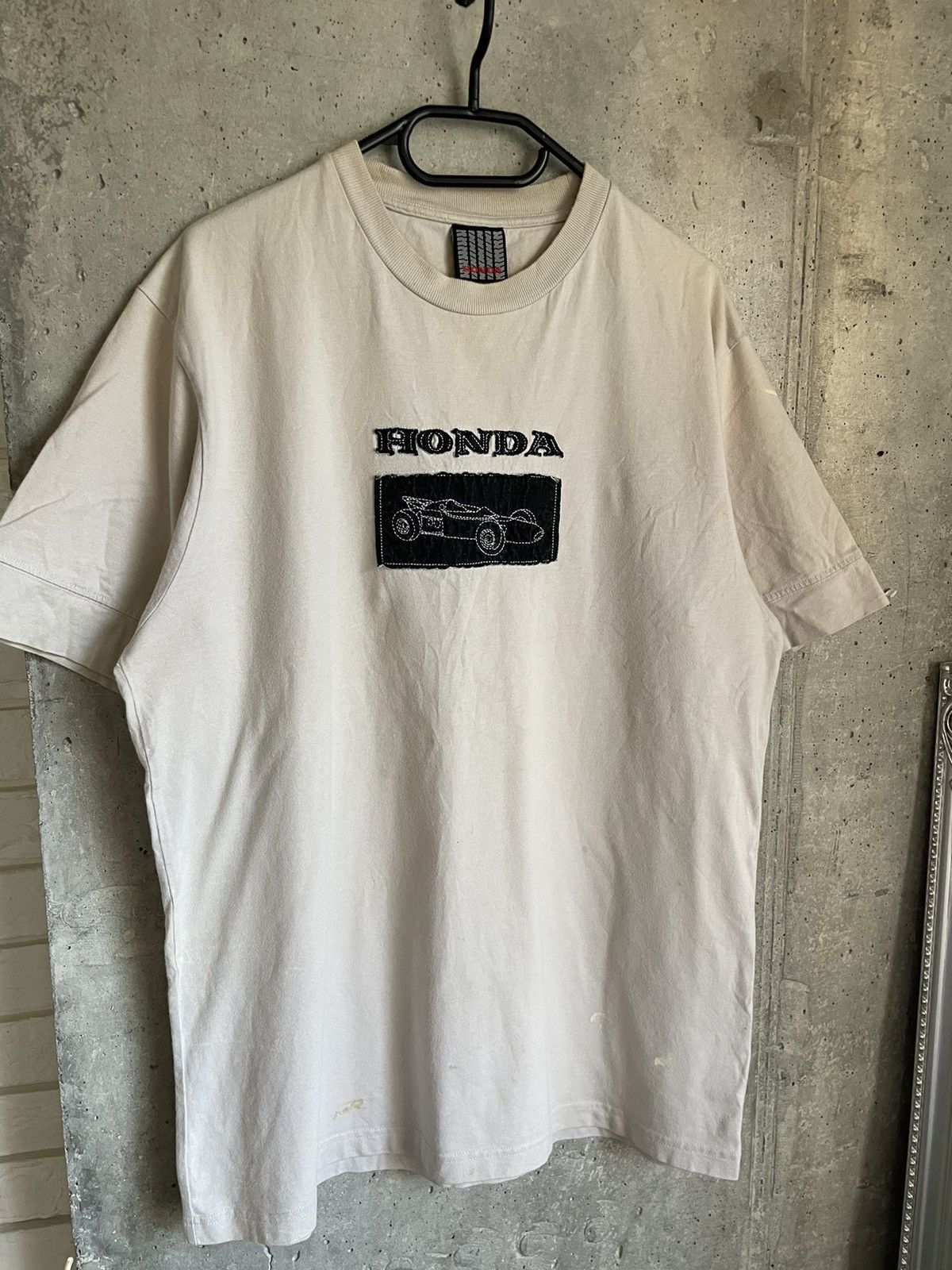Honda Vintage 90s Honda Racing Formula 1 Tee Y2k Adult Size US L / EU 52-54 / 3 - 3 Thumbnail