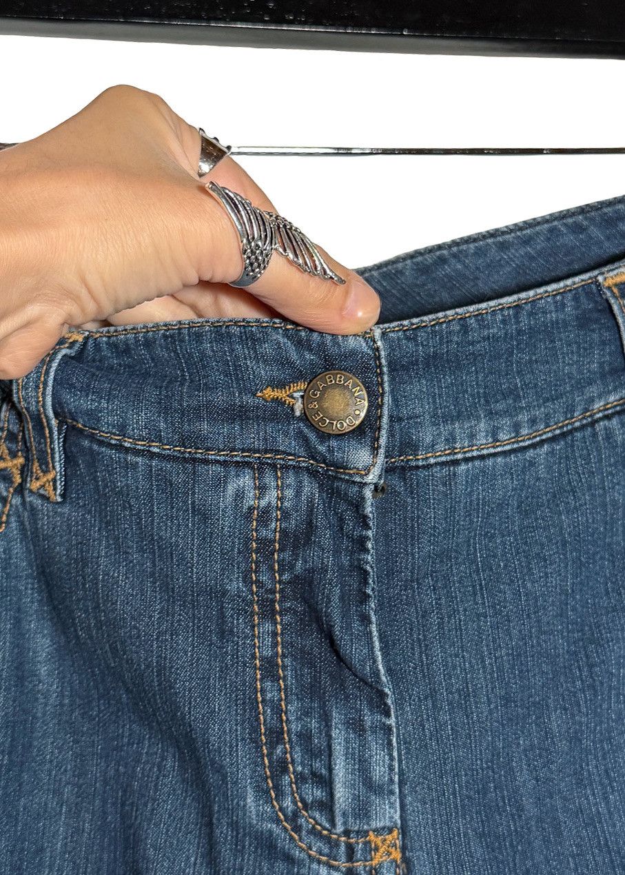 Dolce & Gabbana Dolce & Gabbana Vintage Blue Plaque Jeans Size 26" / US 2 / IT 38 - 3 Thumbnail