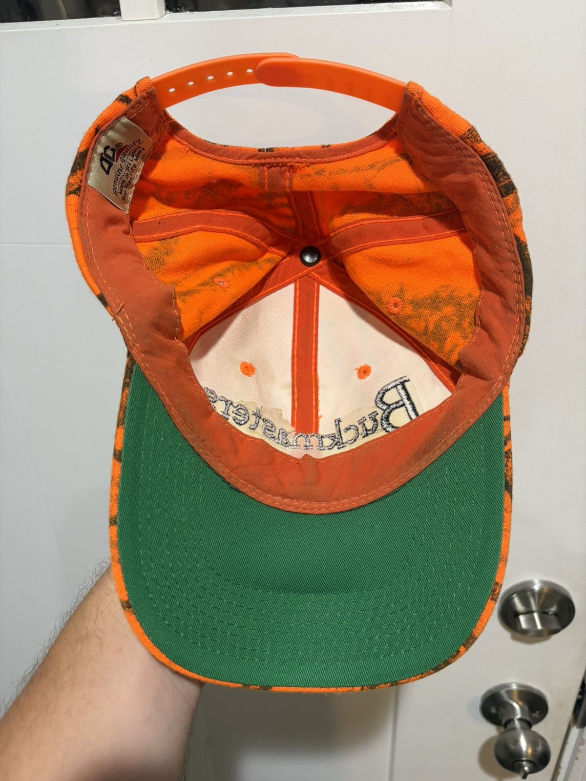 Vintage Vintage Buckmasters Hat Cap Snap Back Camo Hunting Mens 90s Size ONE SIZE - 7 Thumbnail