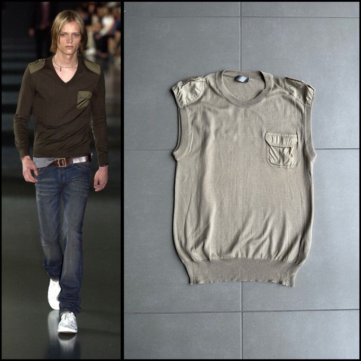 Dior × Hedi Slimane Dior Homme SS05 “BECK/Untitled” sample