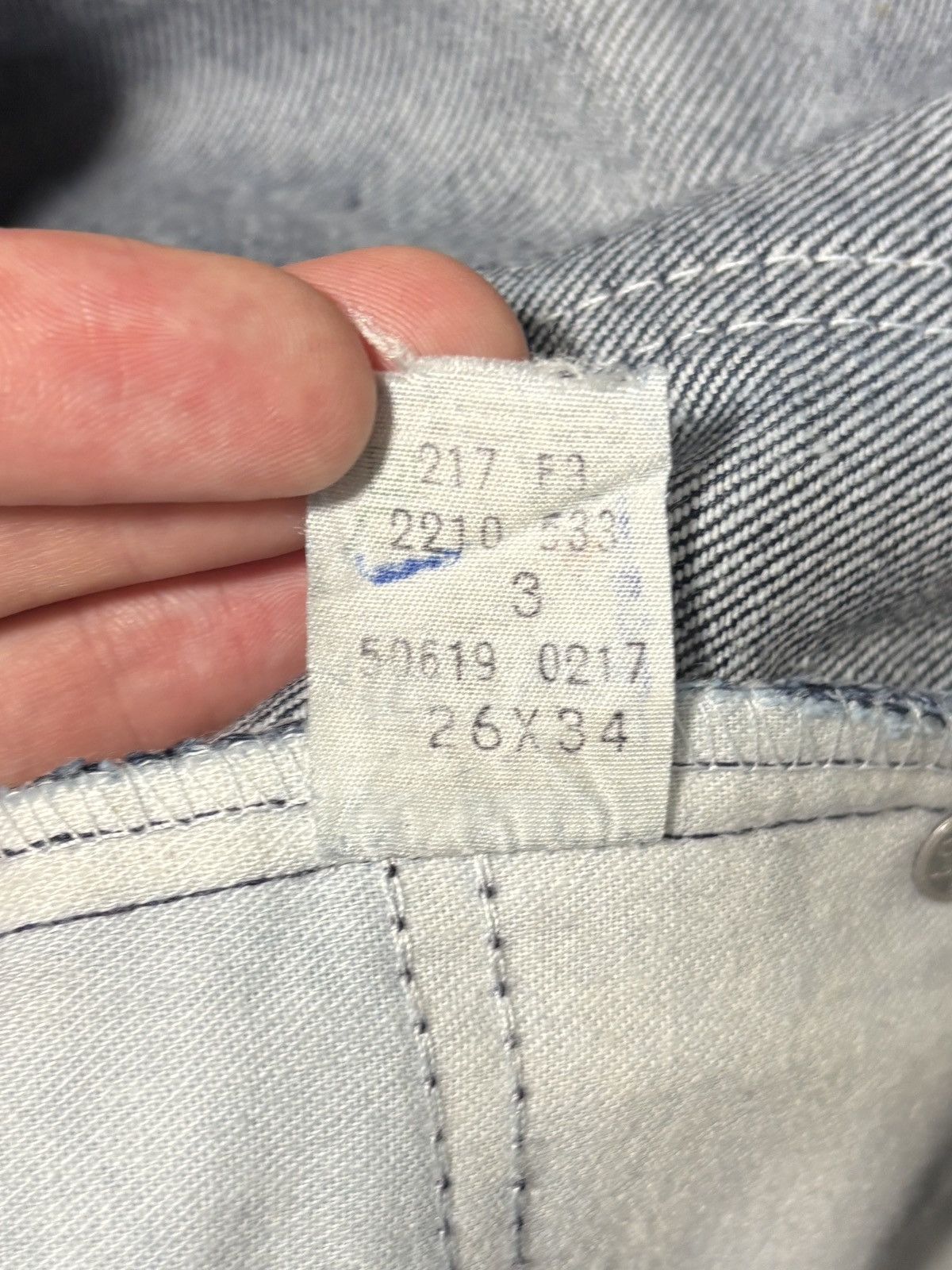 Levi's 1990’s Levi’s Orange Tab 506 Made in Canada Vintage Dark Wa Size 26" / US 2 / IT 38 - 7 Thumbnail