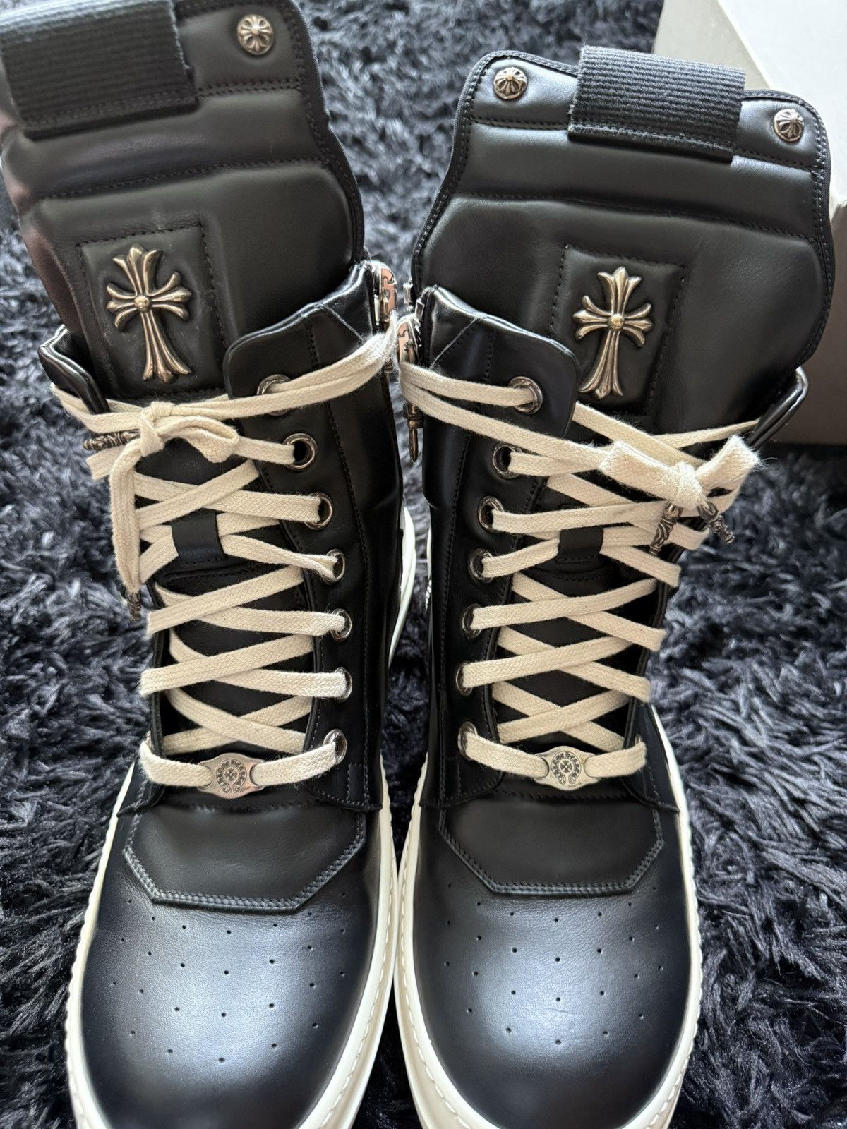 Chrome Hearts × Rick Owens Chrome Hearts Geobasket Size US 11 / EU 44 - 4 Thumbnail