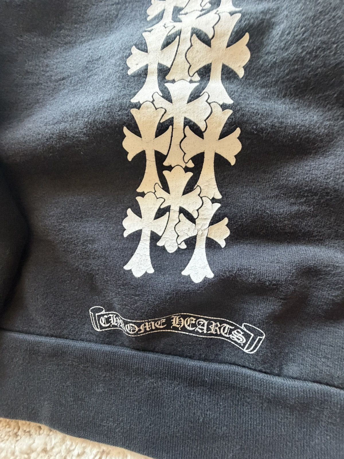 Chrome Hearts Chrome hearts spine cemetery hoodie Size US XXL / EU 58 / 5 - 4 Thumbnail