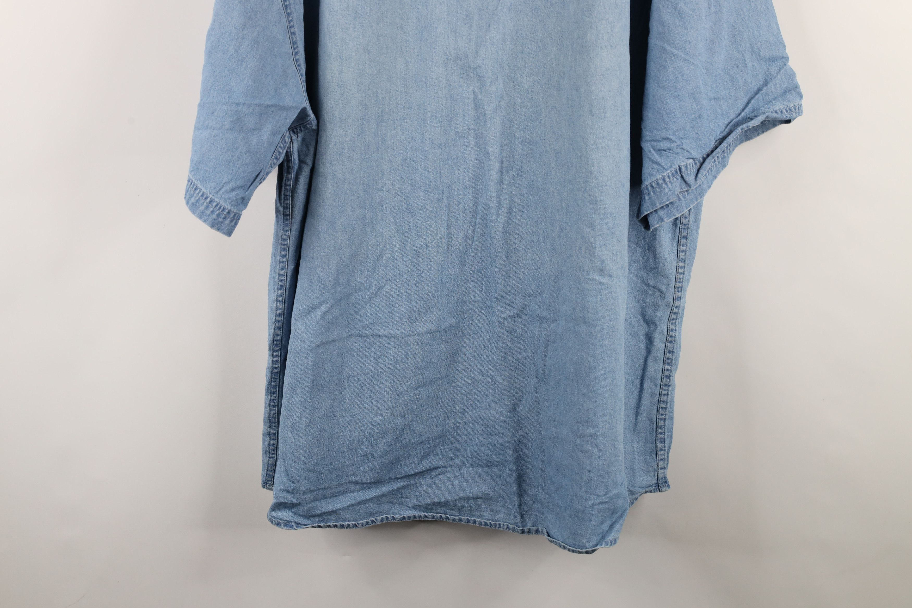 Vintage Vintage Y2K 2009 German American Festival Denim Button Shirt Size US XXL / EU 58 / 5 - 13 Thumbnail