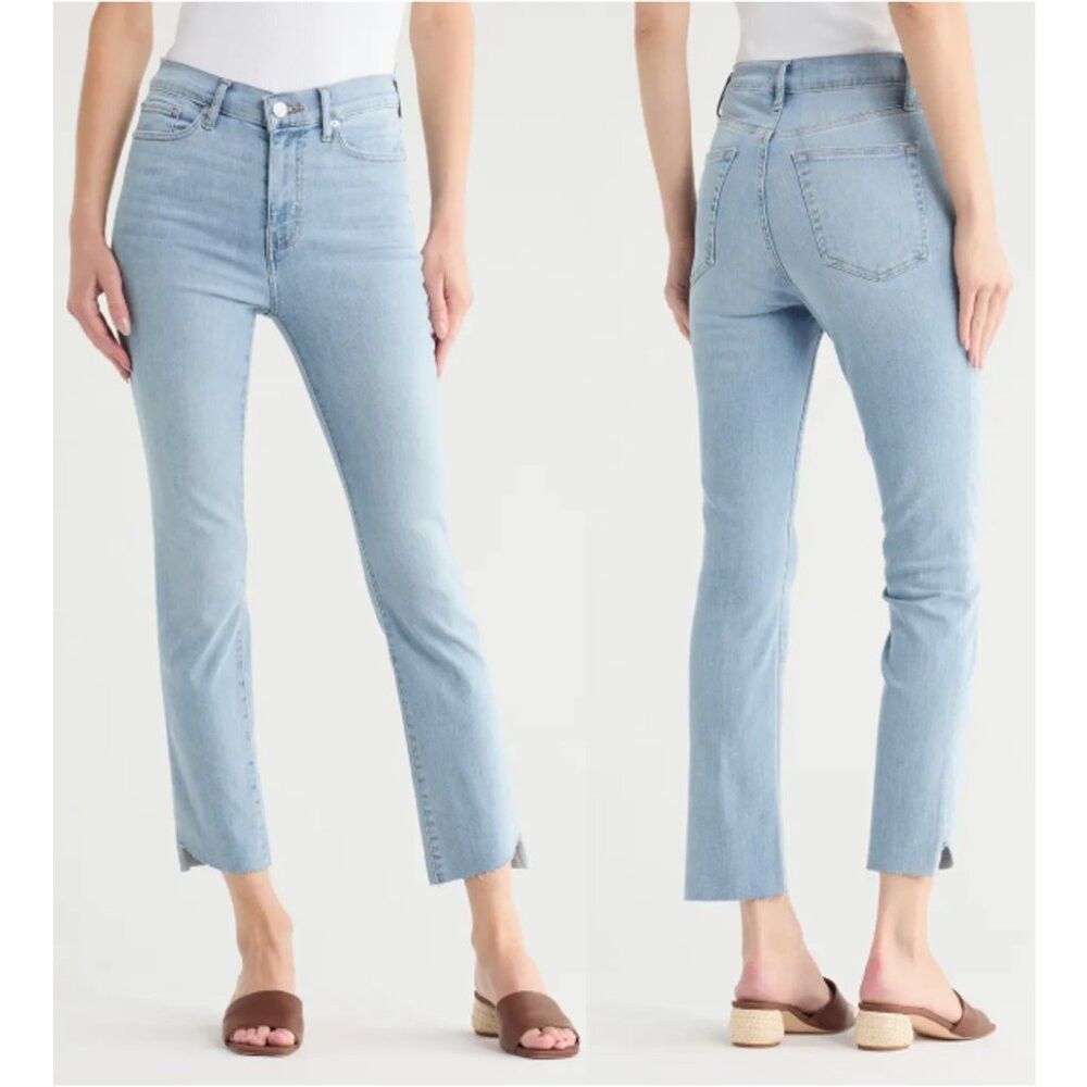 Frame NWT New $198 FRAME High Waist Step Hem Straight Leg Wilson Size 26" / US 2 / IT 38 - 1 Thumbnail