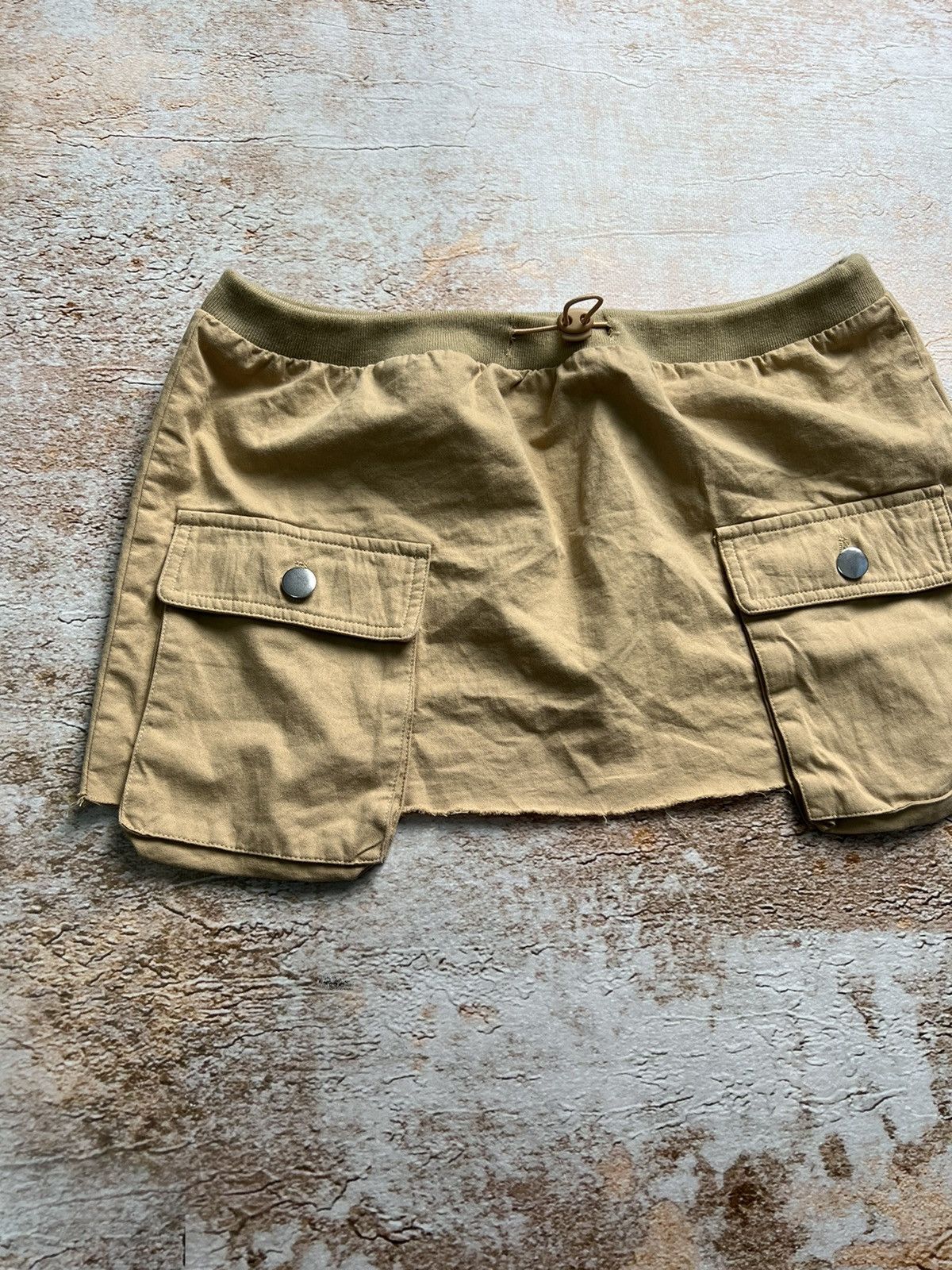 Vintage Vintage super mini cargo skirt Size 28" / US 6 / IT 42 - 2 Thumbnail
