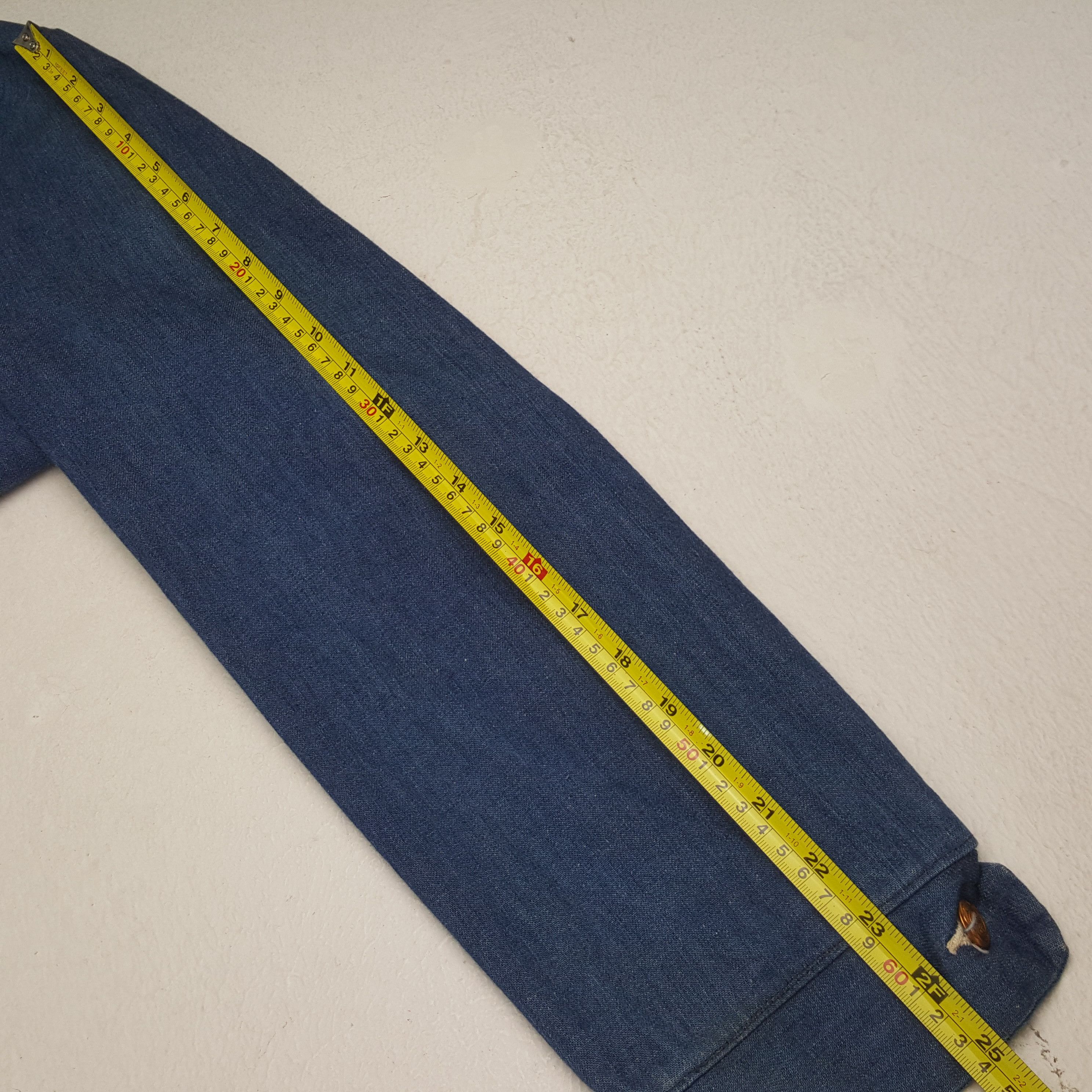 Vintage Vintage American Style Denim Jeans Jacket RR9 Size US L / EU 52-54 / 3 - 6 Thumbnail