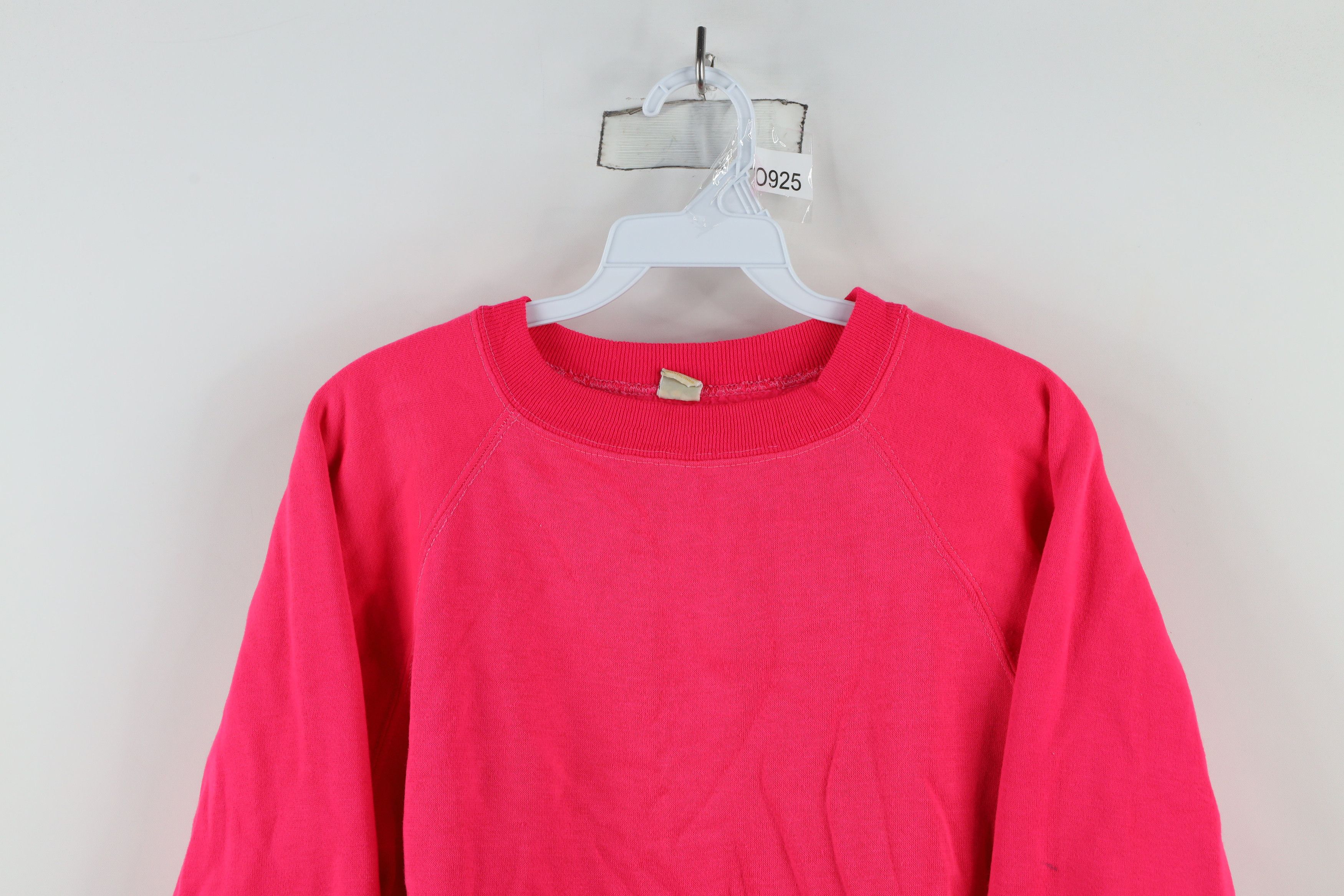 Vintage Vintage 60s 70s Streetwear Crewneck Sweatshirt Pink USA Size M / US 6-8 / IT 42-44 - 2 Thumbnail