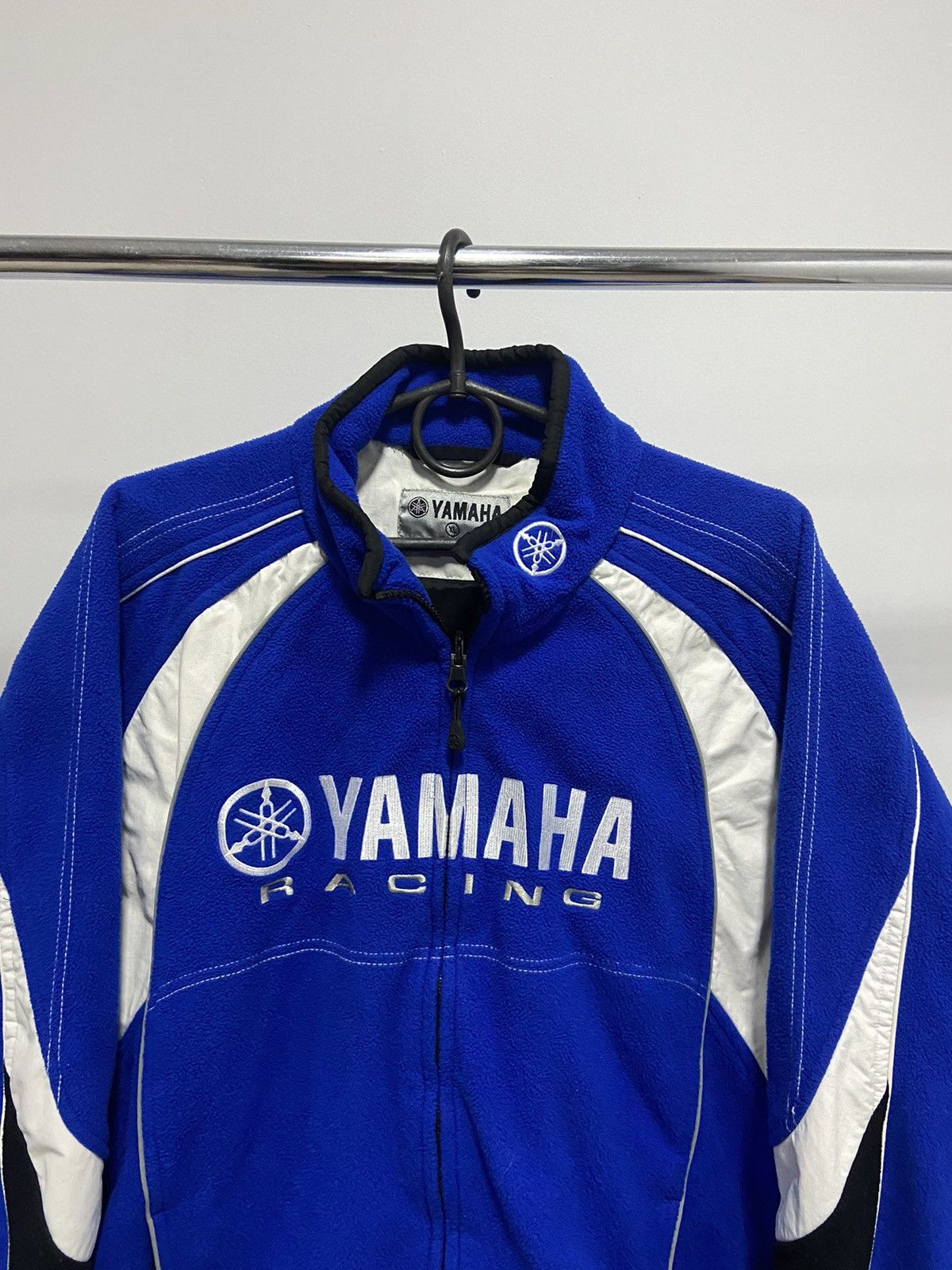 Vintage × Yamaha Yamaha big logo racing fleece jacket sweatshirt zip Size US XL / EU 56 / 4 - 3 Thumbnail