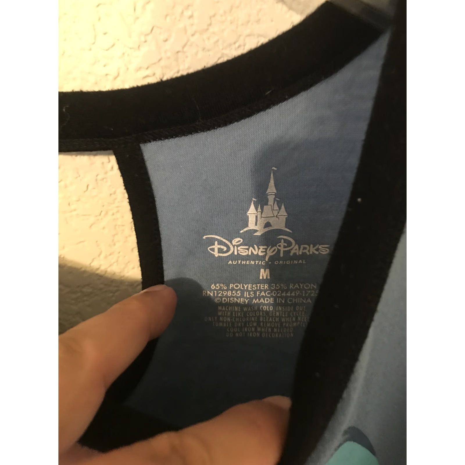 Disney Disney Stitch Tee Shirt Women M Blue Disney Parks Stitch Tee Sz M Size M / US 6-8 / IT 42-44 - 2 Thumbnail
