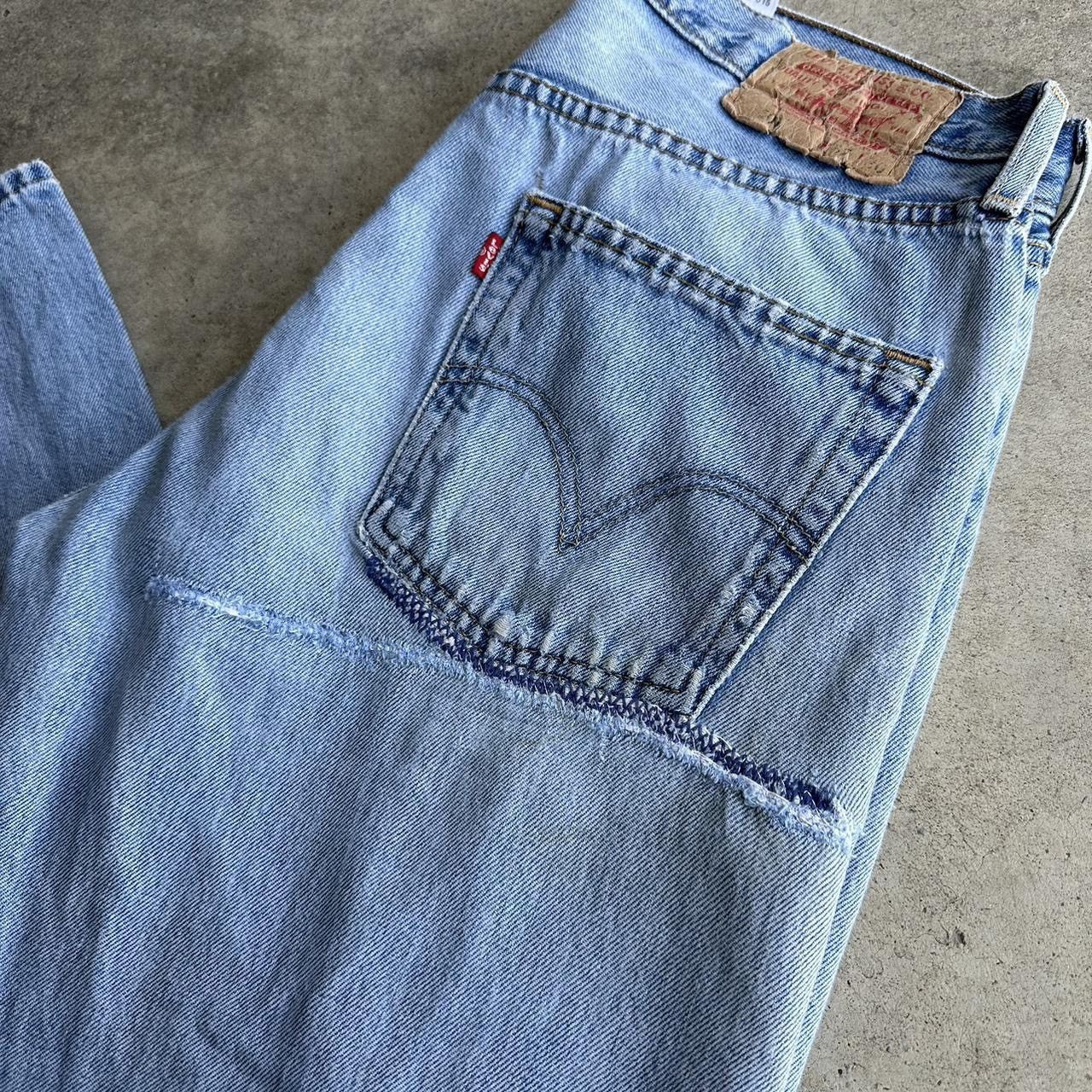 Levi's × Vintage Vintage Levi’s 501 jeans distressed and repaired Size US 32 / EU 48 - 1 Thumbnail
