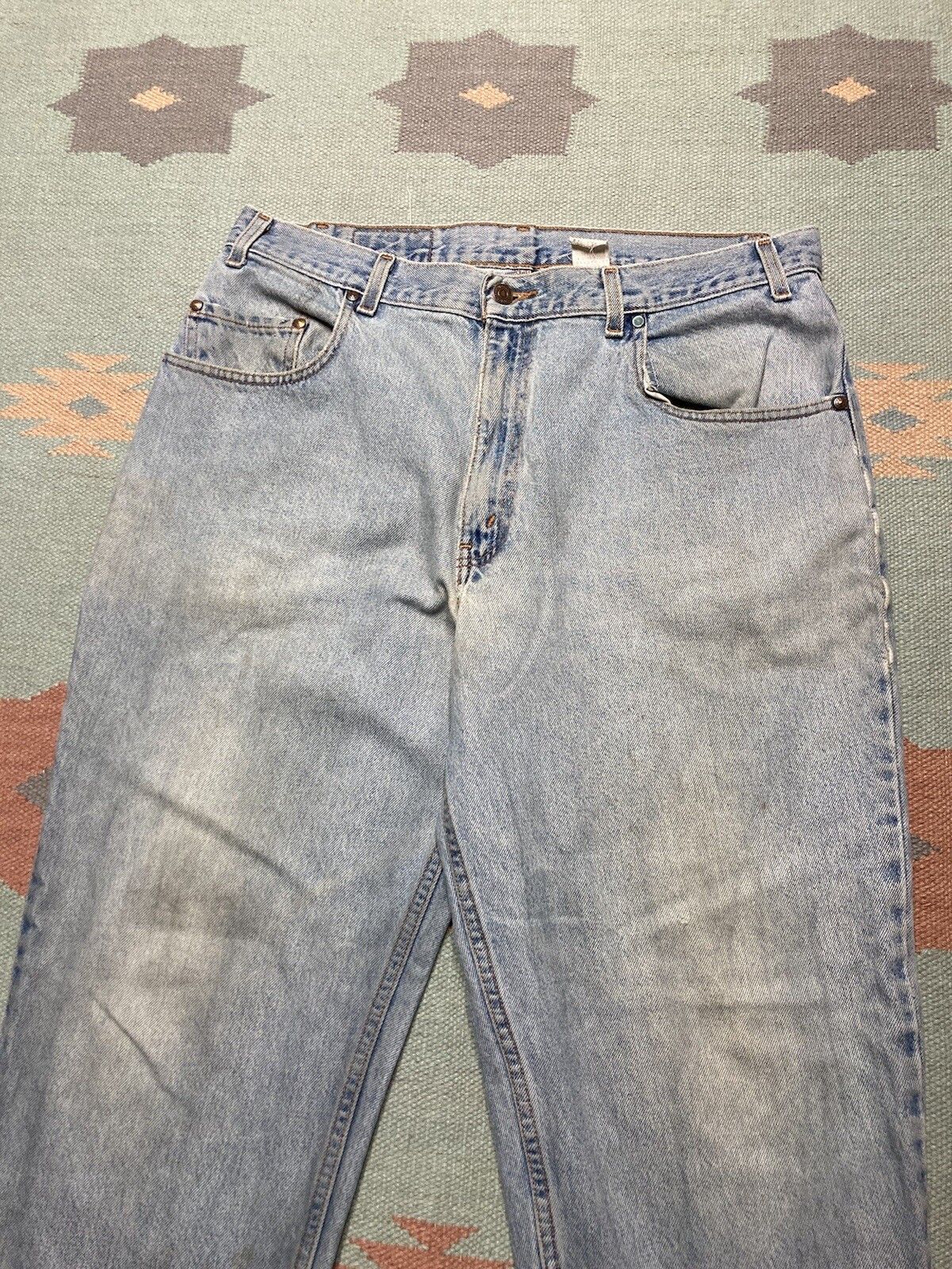 Vintage Levi’s 545 jeans loose baggy Silver Tab 90s y2k skater 36x30 Size US 36 / EU 52 - 8 Thumbnail