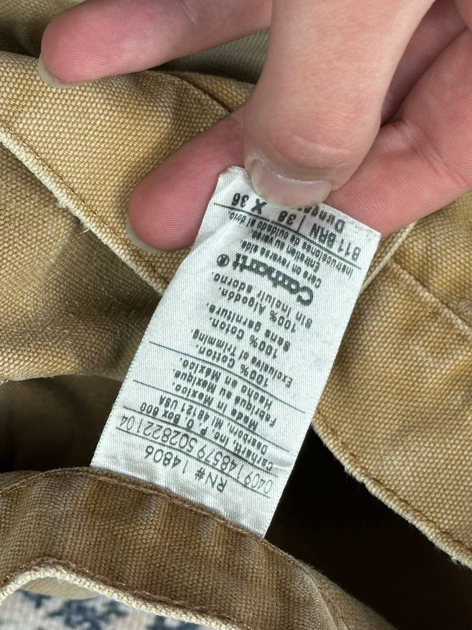 Carhartt Vintage 90s Usa Carhartt Single Knee Pants Distressed Size US 38 / EU 54 - 13 Thumbnail