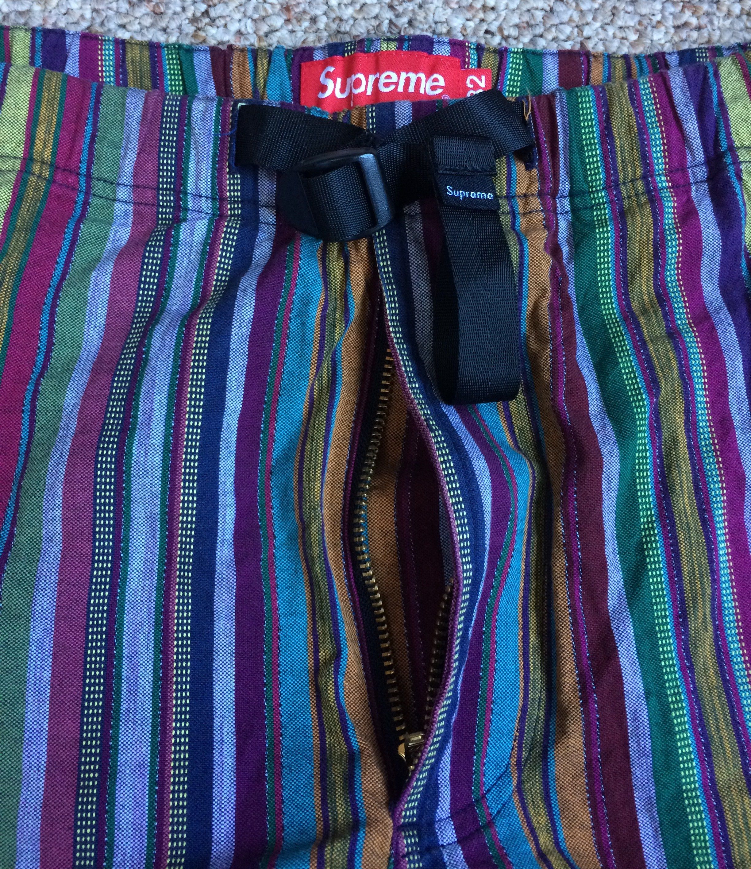 Supreme S/S 2014 Supreme Madras Belted Shorts Size US 30 / EU 46 - 2 Thumbnail