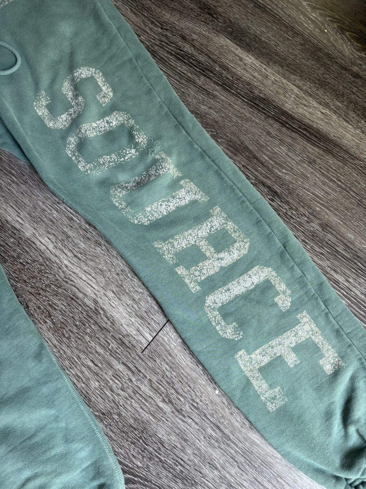 Saint Michael Saint Michael Green Source Sweatpants Joggers Size US 32 / EU 48 - 3 Thumbnail