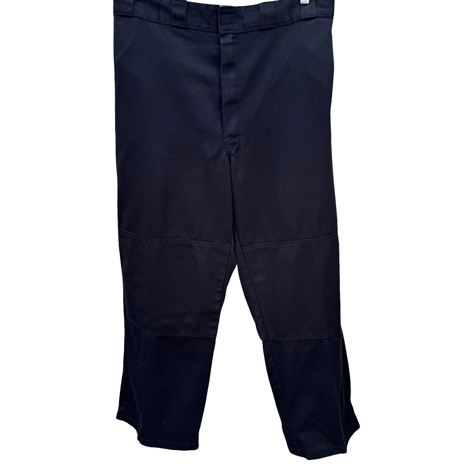 Dickies Dickies Mens Loose Fit Double Knee Work Pants Black Straight Size US 42 / EU 58 - 1 Thumbnail