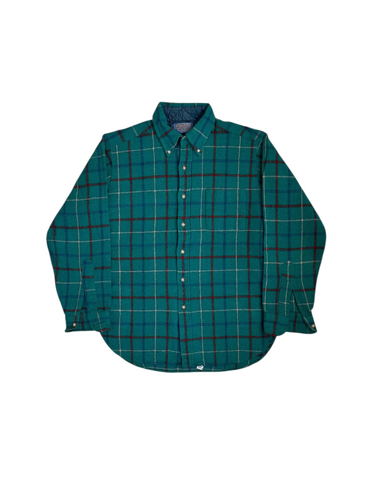 Pendleton Vintage 70s Pendleton Flannel Shirt Made in USA Size US S / EU 44-46 / 1 - 1 Thumbnail