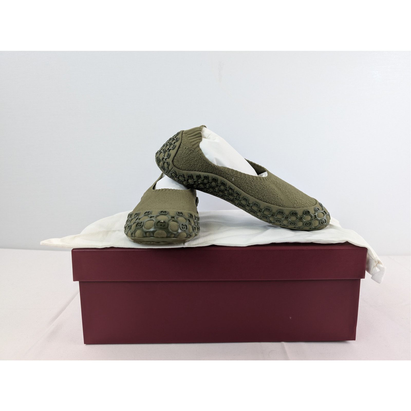 Gucci o1rshd1 Slip-on Sneakers in dark green Size US 10 / EU 43 - 14 Thumbnail