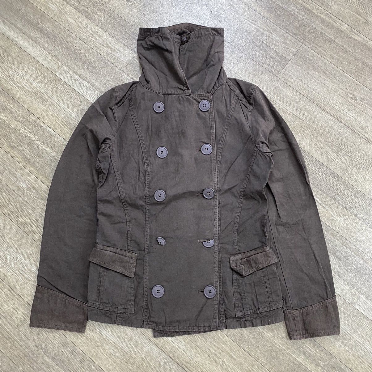 Japanese Brand Atsuro Tayama Yohji Yamomoto Style Trench Coat Bono Jacket Size US L / EU 52-54 / 3 - 2 Thumbnail