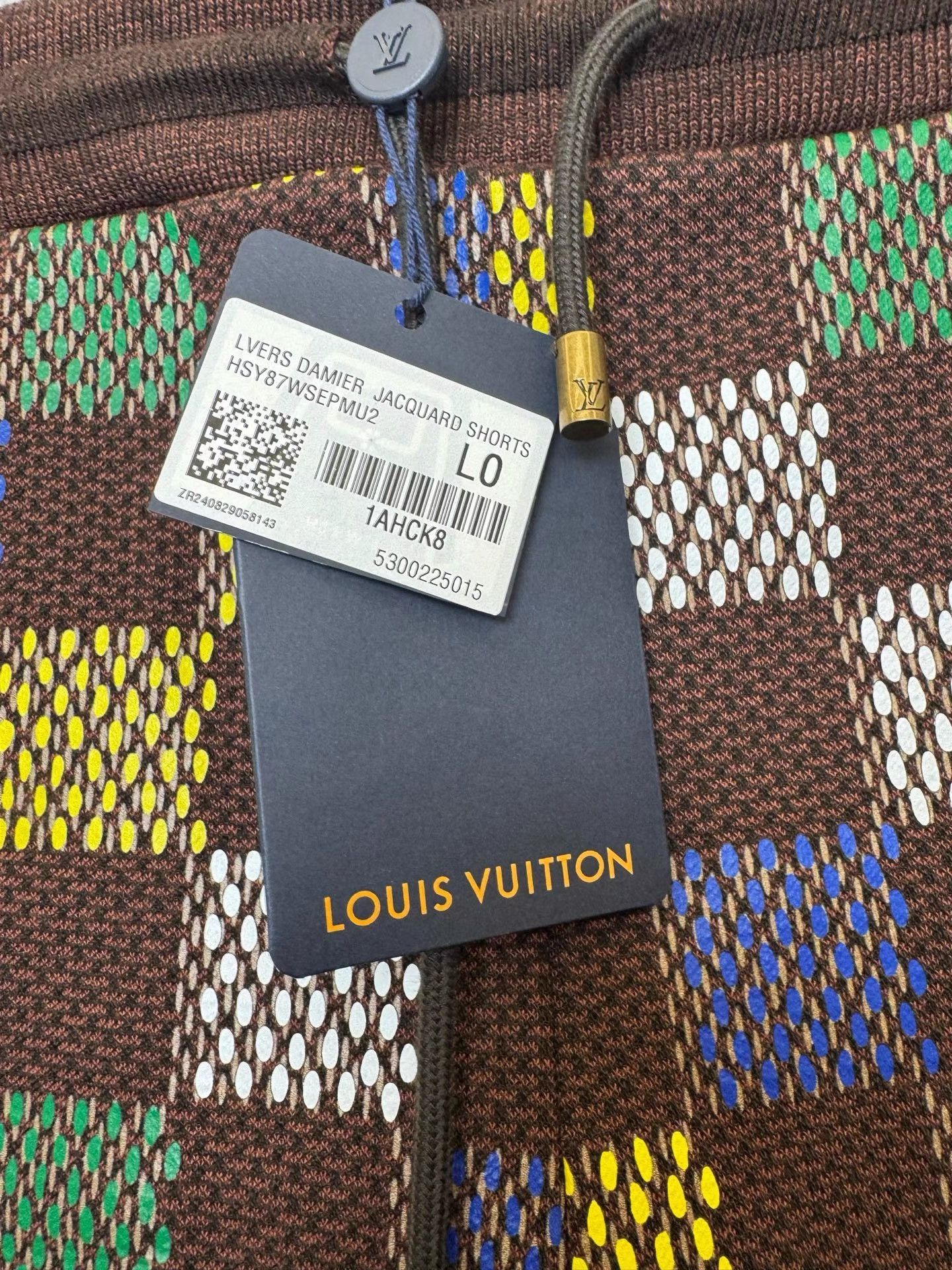 Louis Vuitton Louis Vuitton SS25 DAMIER Checkerboard Knit Shorts K36 Size US 35 - 5 Thumbnail