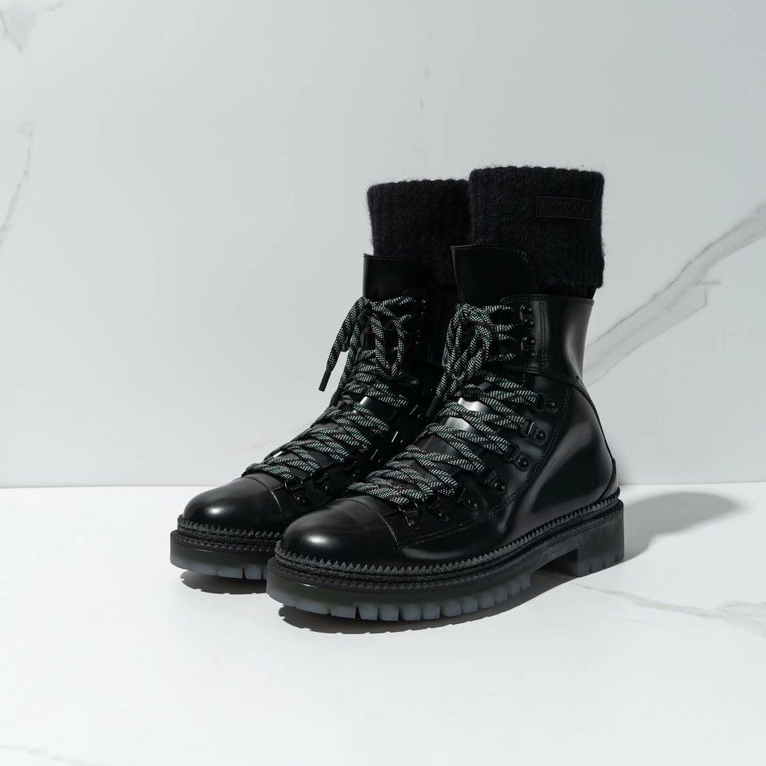 Jimmy Choo Jimmy Choo Devin Men's Martin Boots Size US 7 / EU 40 - 1 Thumbnail