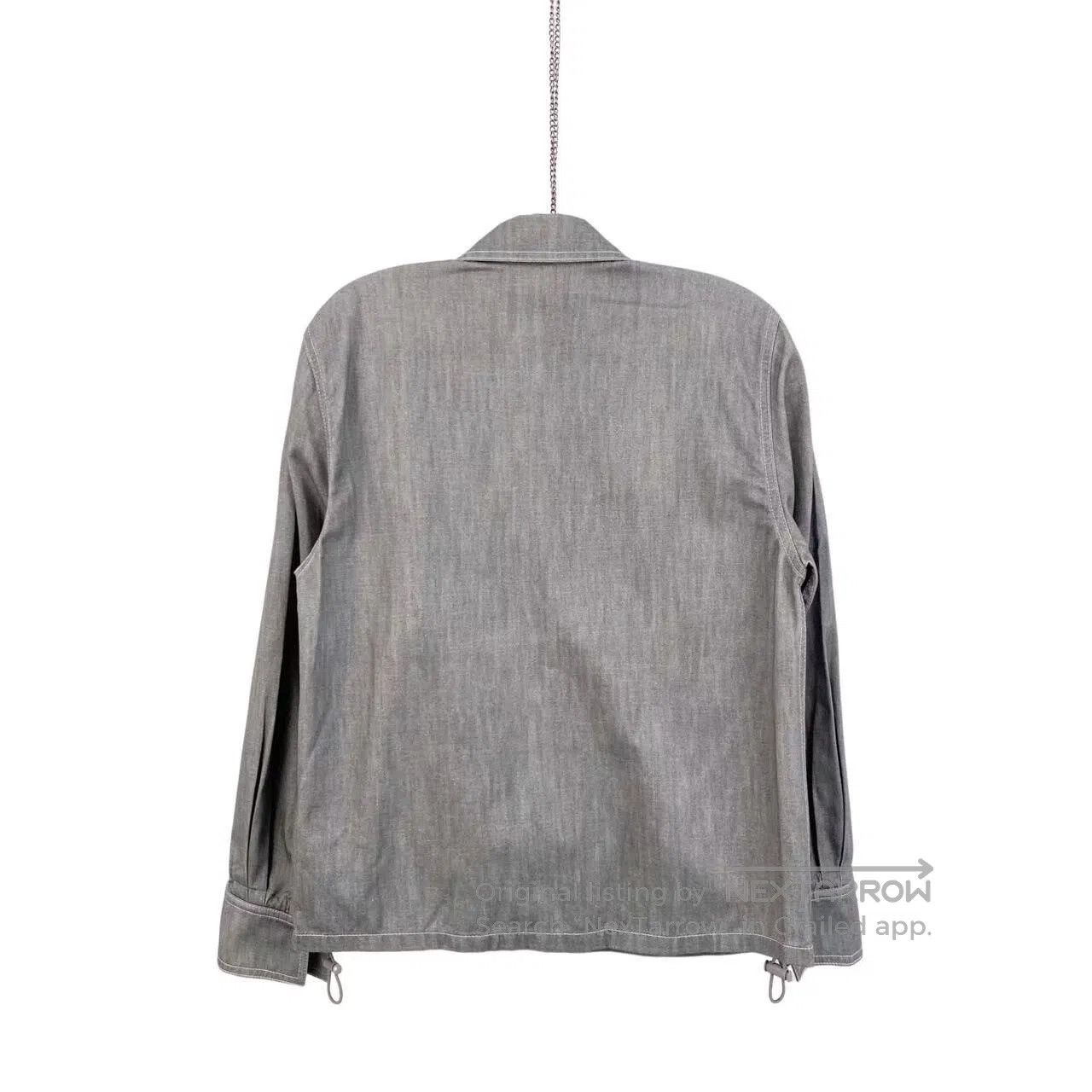 Fendi Fendi Workwear style logo denim shirt| Size XS / US 0-2 / IT 36-38 - 2 Thumbnail