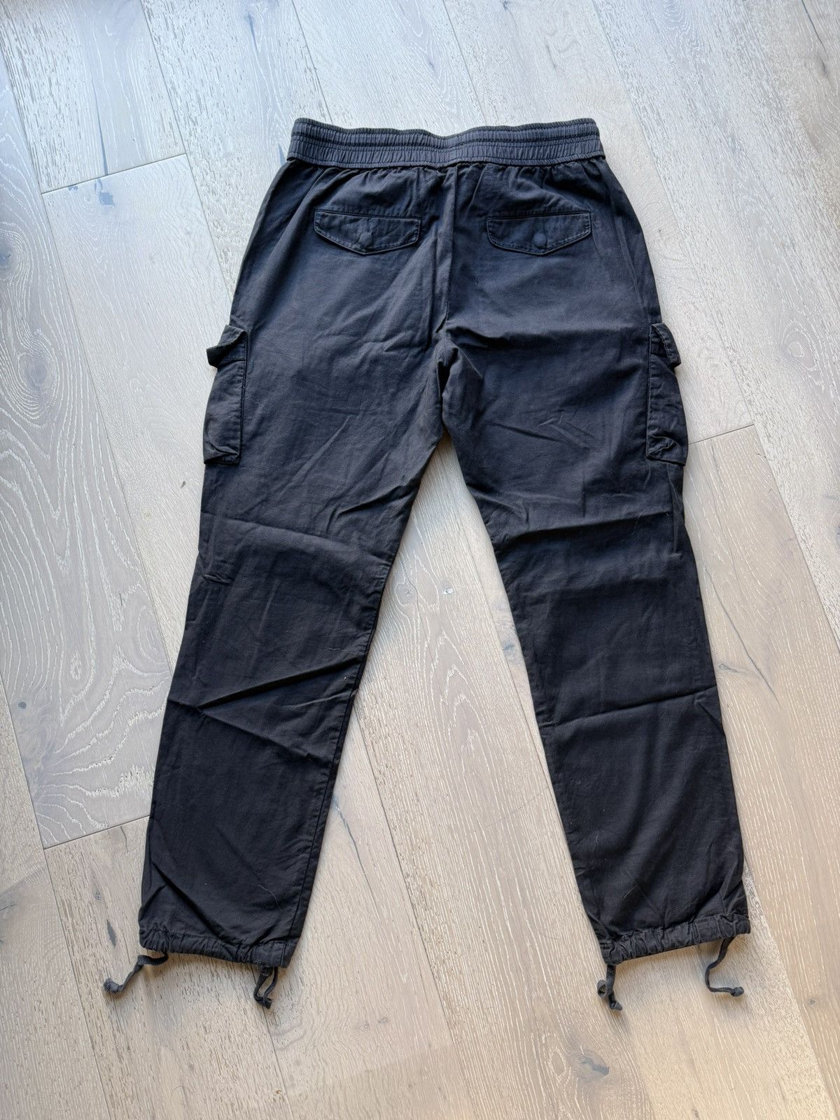 John Elliott John Elliott Back Sateen Cargo Pant- Black Size US 31 - 2 Thumbnail