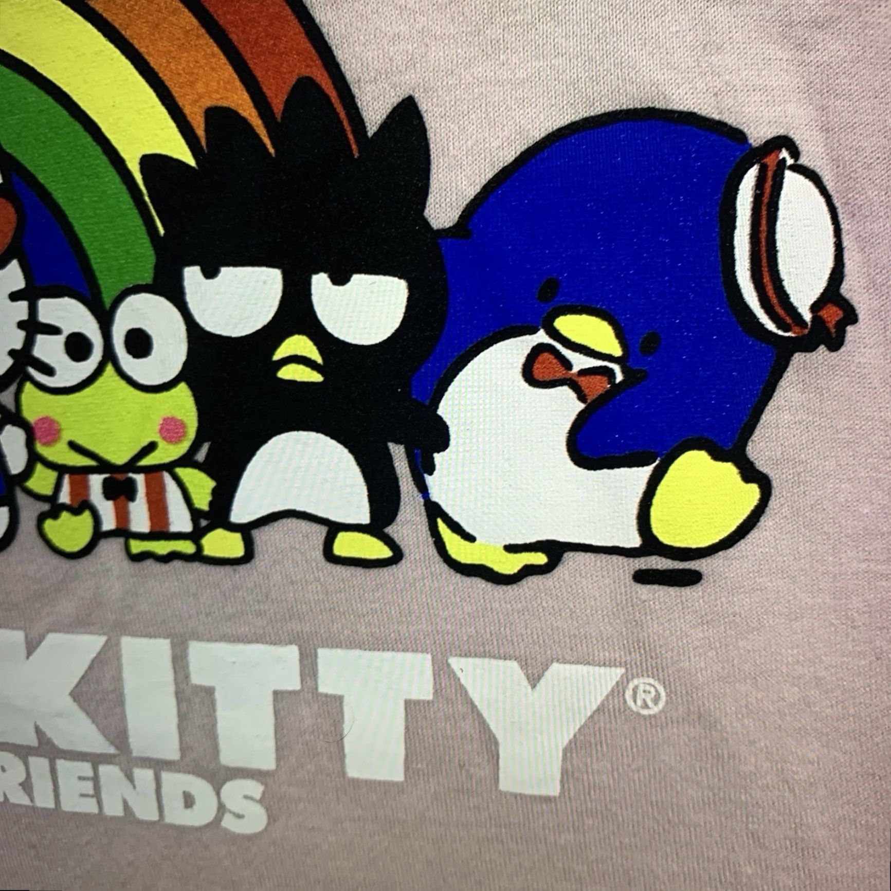 Vintage VINTAGE Hello Kitty T-Shirt Women 2XL Pink Graphic 80s 90s Retro Casual Size XXL / US 16-18 / IT 52-54 - 7 Thumbnail