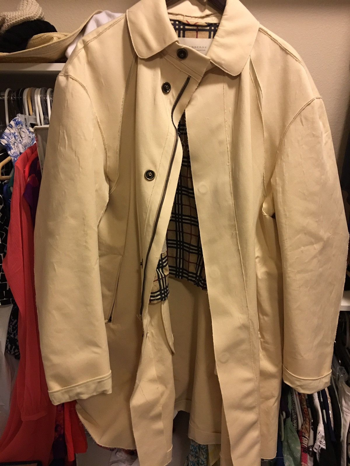 Burberry Prorsum Burberry Prorsum Raincoat with detachable hood Size US L / EU 52-54 / 3 - 11 Thumbnail