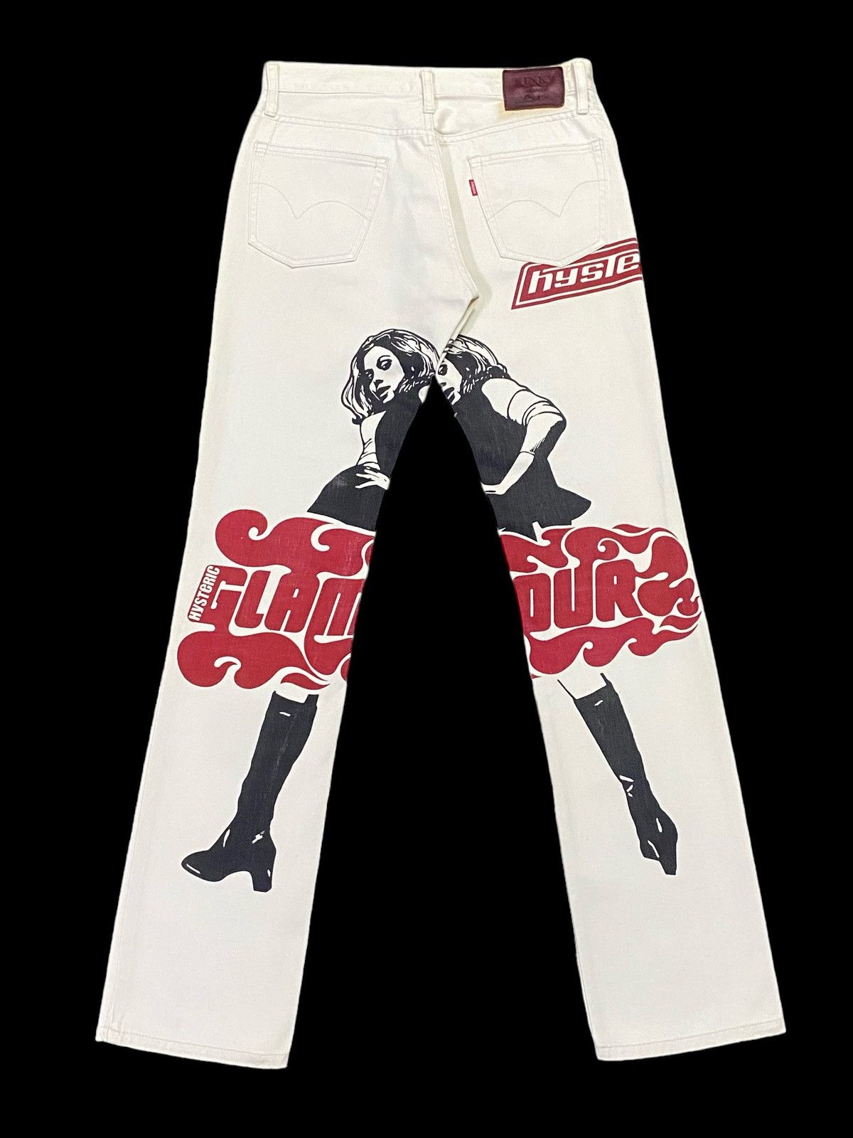 Hysteric Glamour Rare‼️Hysteric Glamour Big Print Pants Size US 29 - 3 Thumbnail