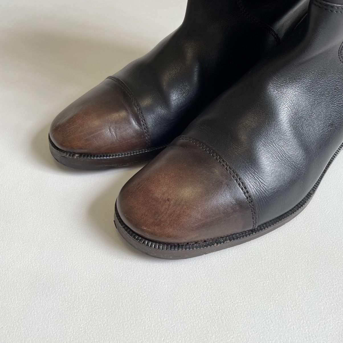 Maison Margiela Burnished Leather ‘Engineer Boots’ Size US 8 / EU 41 - 7 Thumbnail