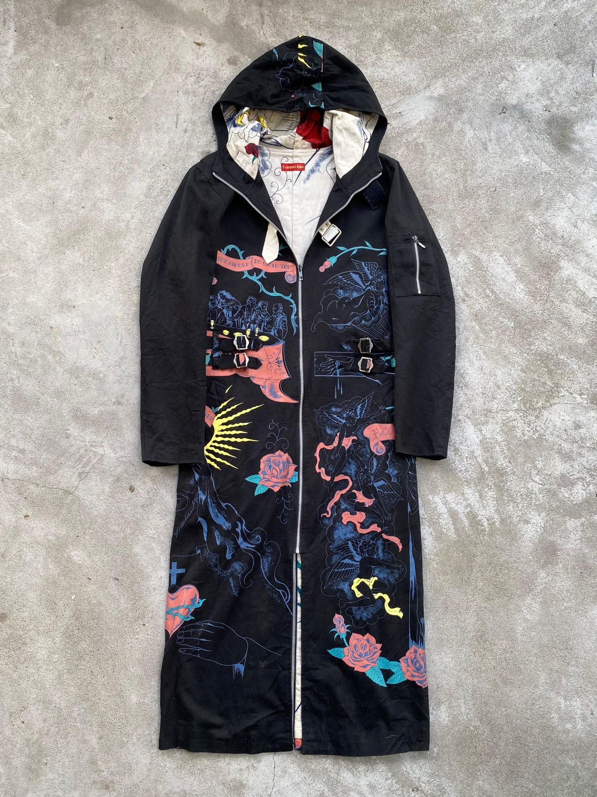 Yasuyuki Ishii ❤️‍🔥Very Rare❤️‍🔥Archived Yasuyuki Ishii Jacket Long Hoodie Size US L / EU 52-54 / 3 - 2 Thumbnail