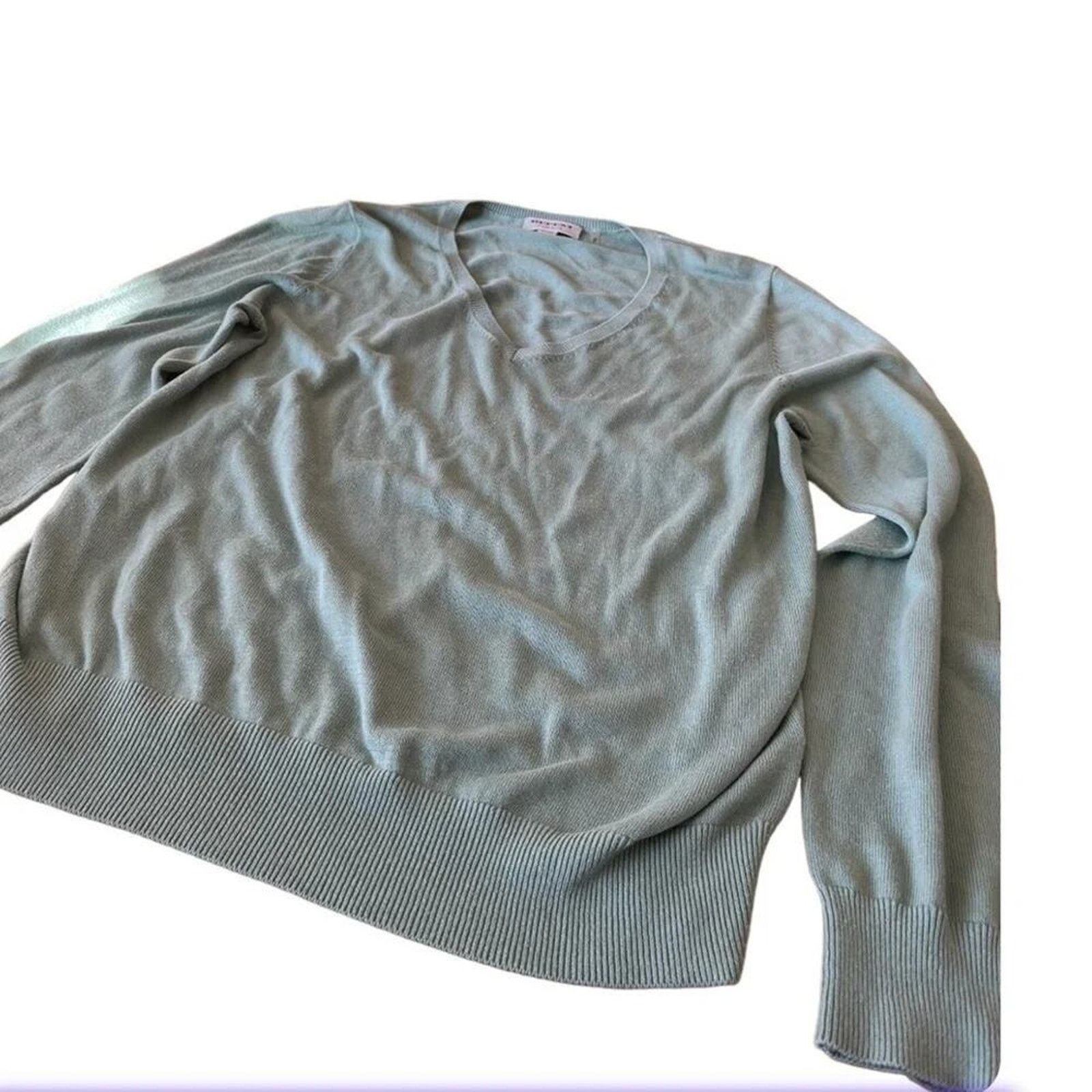 The Unbranded Brand Repeat easy knit organic cotton blend sweater, size Medium. Size M / US 6-8 / IT 42-44 - 1 Thumbnail