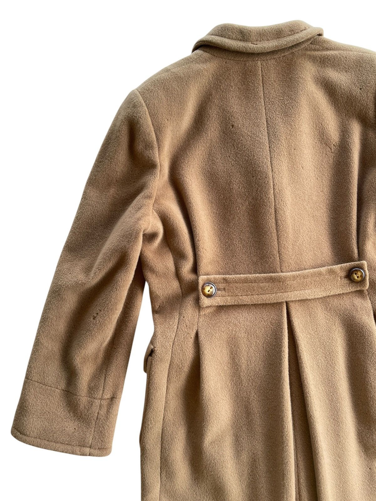 Valentino Valentino Cashmere Camel Coat Size M / US 6-8 / IT 42-44 - 7 Thumbnail
