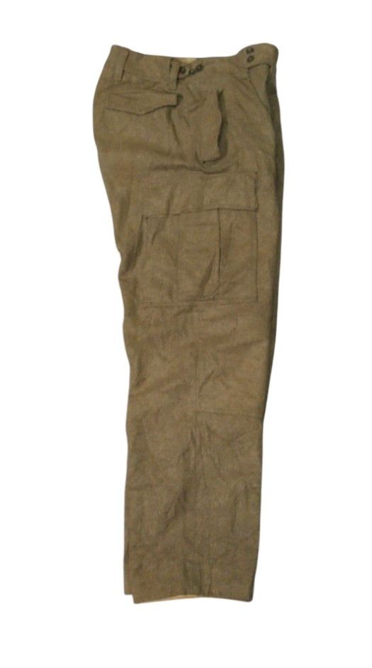 Vintage Vtg 1960s German Army Wool Cargo Pants Size US 30 / EU 46 - 2 Thumbnail