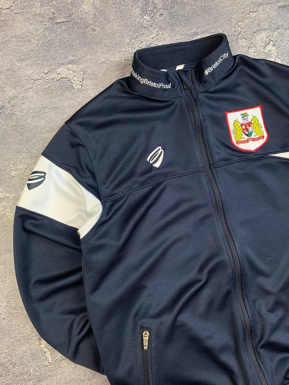 Bristol Studios Bristol City FC Full Zip Track Jacket Dark Blue Size US L / EU 52-54 / 3 - 2 Thumbnail