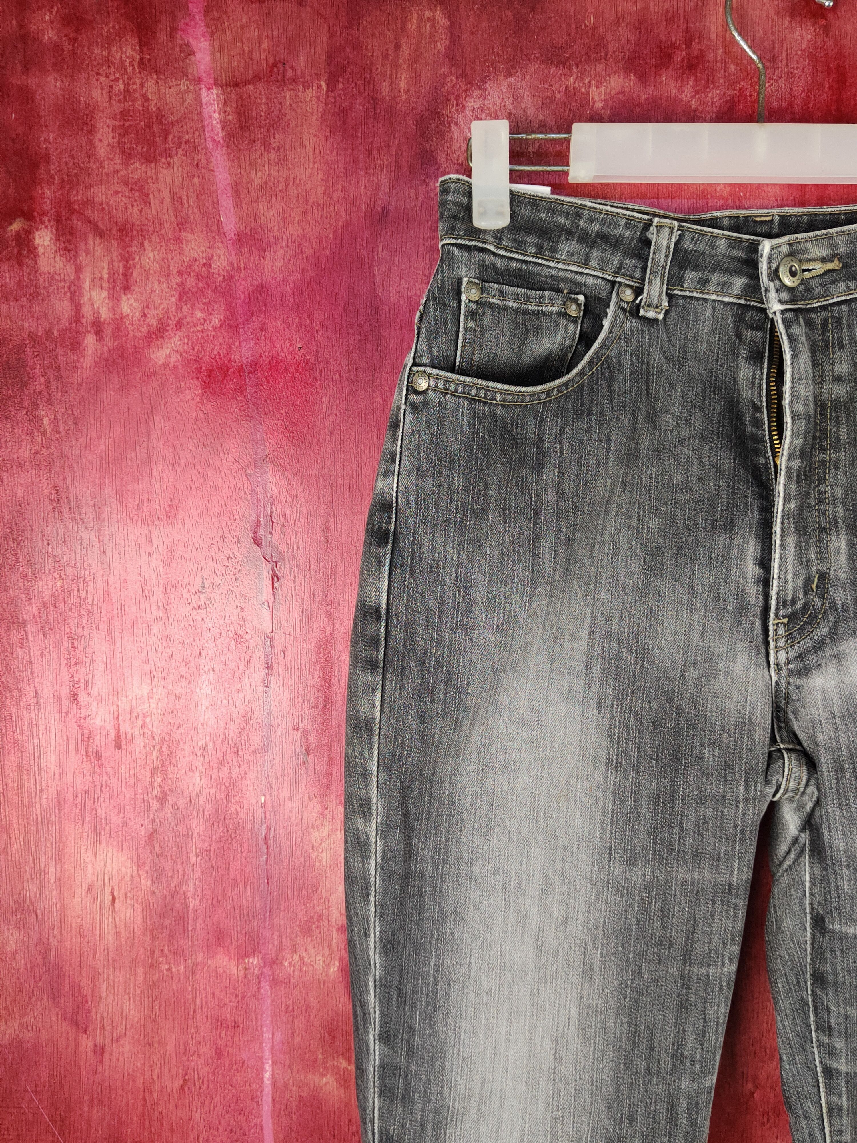 Edwin Edwin Black Faded Multipocket Denim #S1590 Size 27" / US 4 / IT 40 - 3 Thumbnail