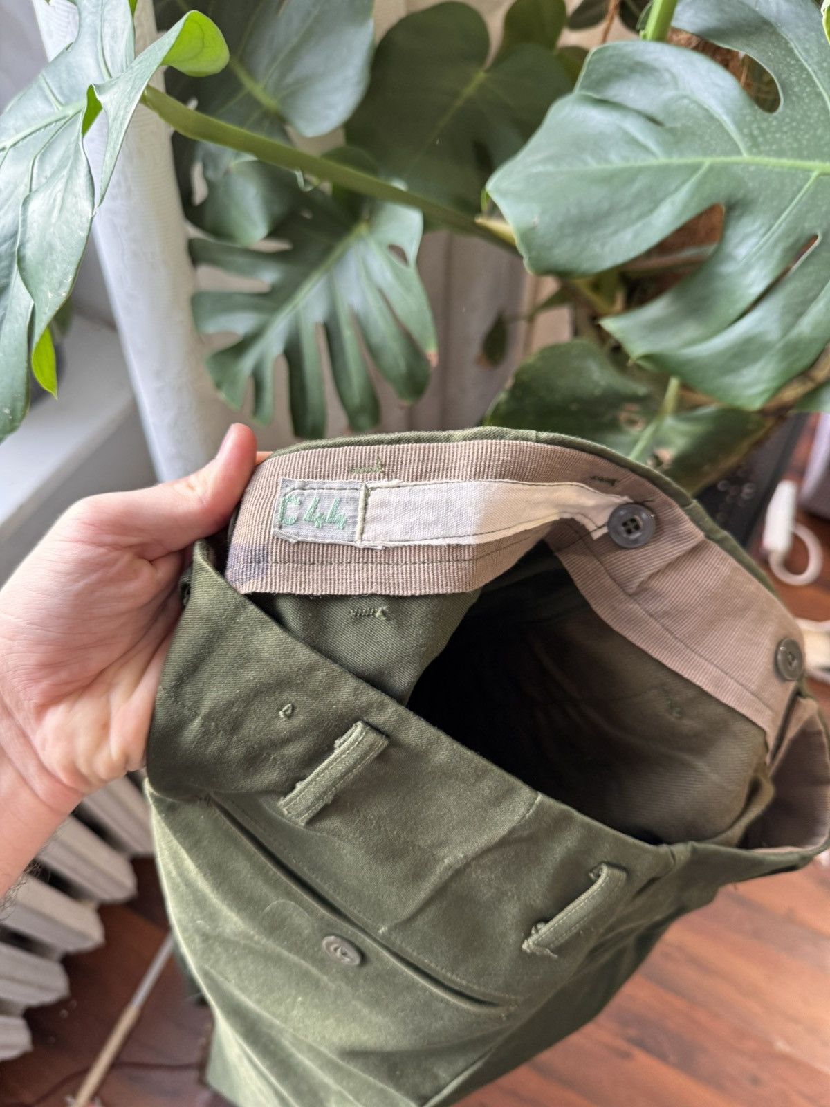 Vintage Rare Vintage 1962 60s Swedish Military Pants Kanye Travis Size US 30 / EU 46 - 8 Thumbnail