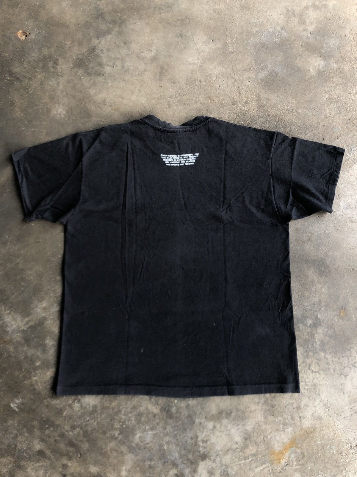 Anvil × Boy London × Vintage VINTAGE ! 90s Boy London tshirt Size US L / EU 52-54 / 3 - 7 Thumbnail