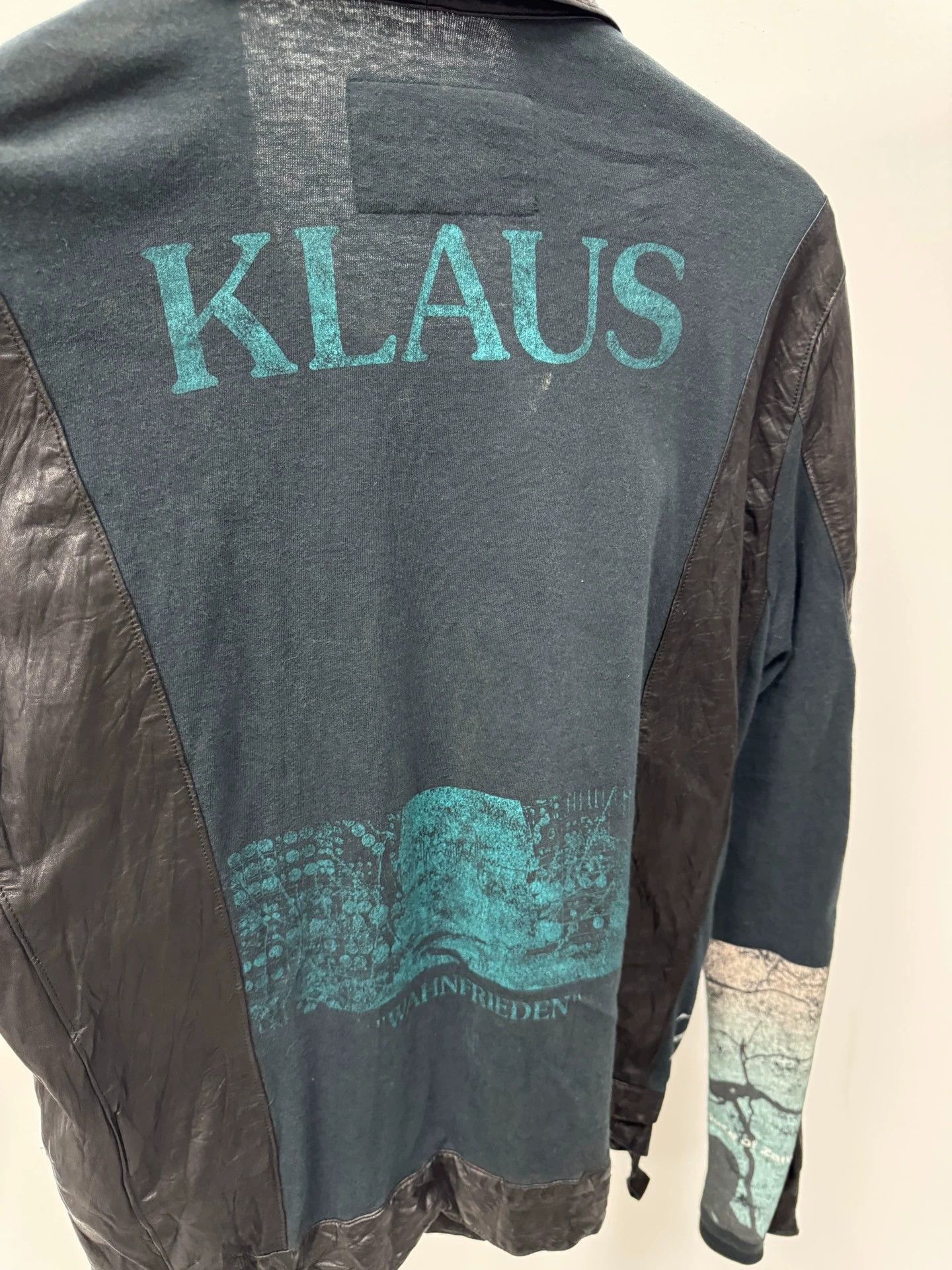 Undercover Undercover 06SS T Archive Band slogan patchwork leather jac Size US M / EU 48-50 / 2 - 6 Thumbnail