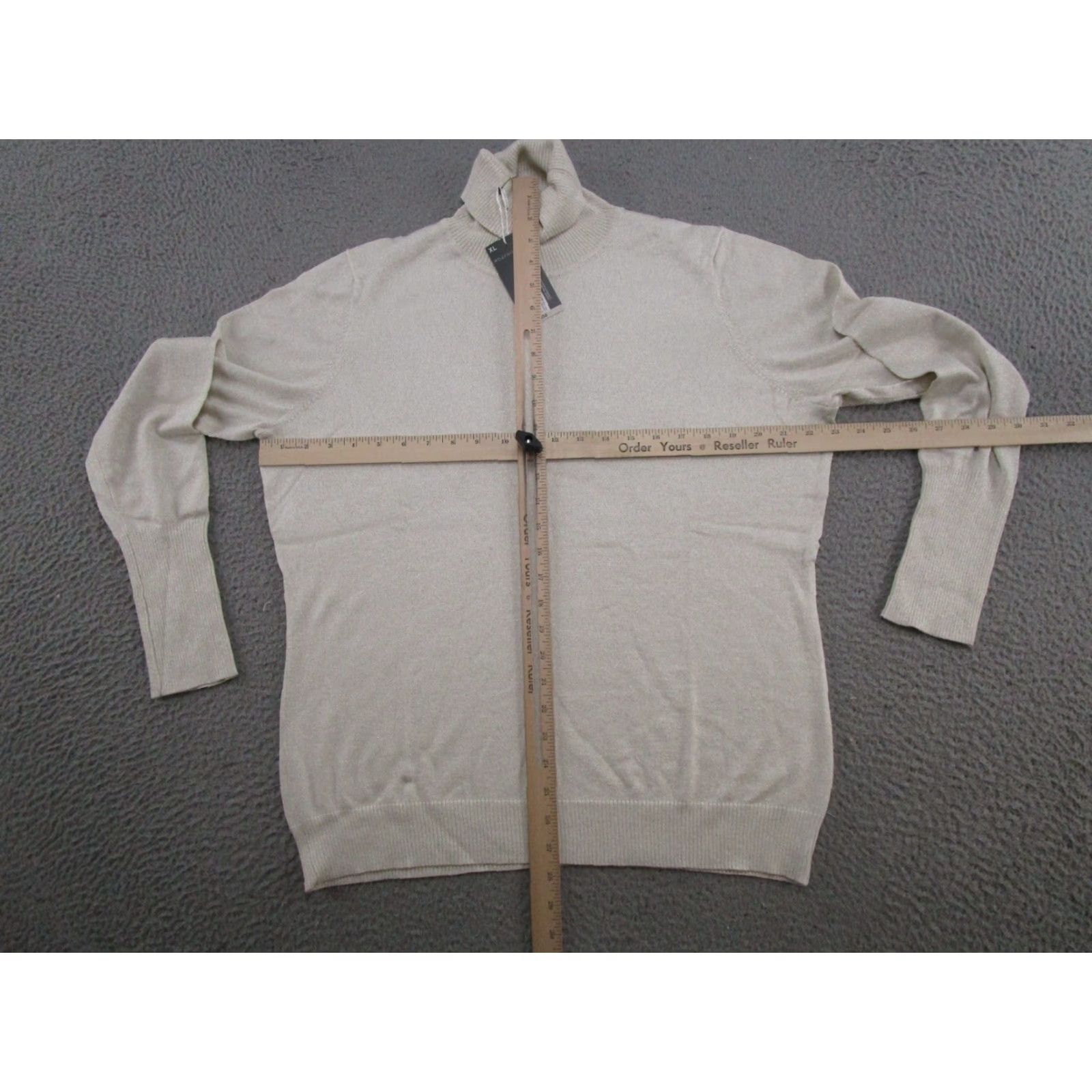 Worthington Worthington Polar Bear Shine Knit Turtleneck Sweater Womens XL Preppy NEW Size XL / US 12-14 / IT 48-50 - 5 Thumbnail