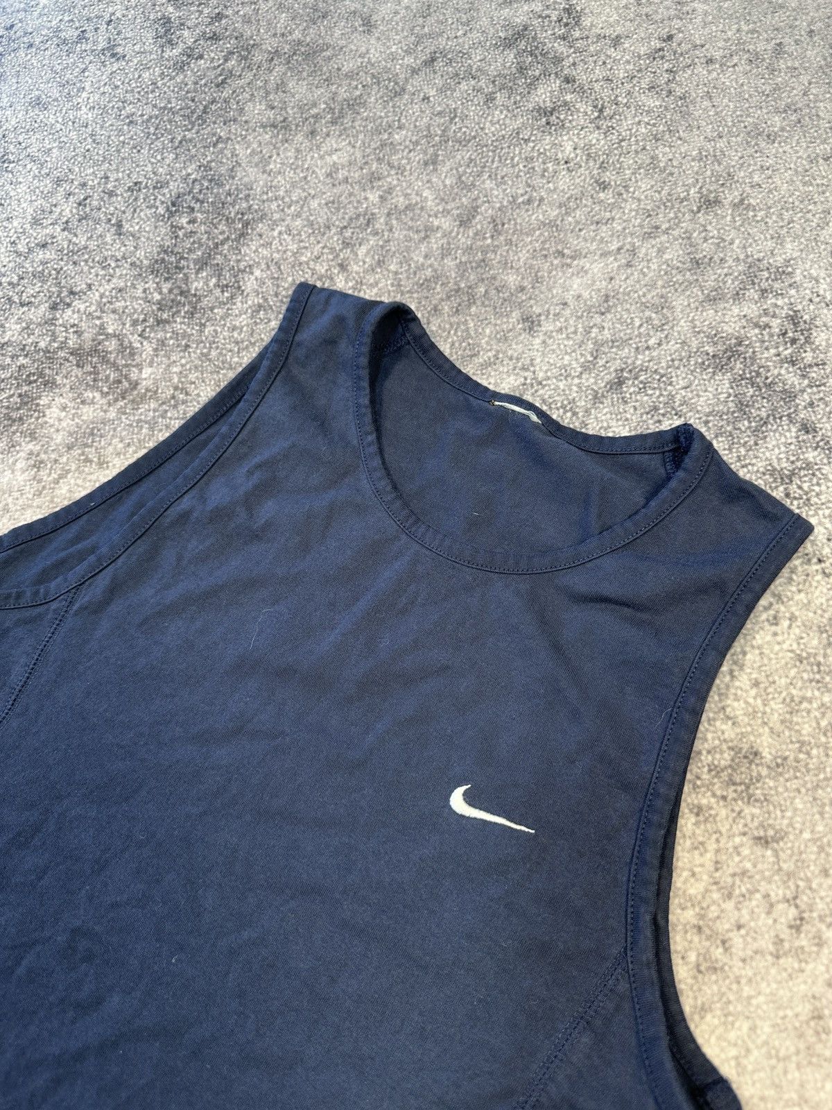 Nike × Vintage Y2K Vintage Nike Tank Top Streetwear Rare Casual USA Style Size US M / EU 48-50 / 2 - 2 Thumbnail