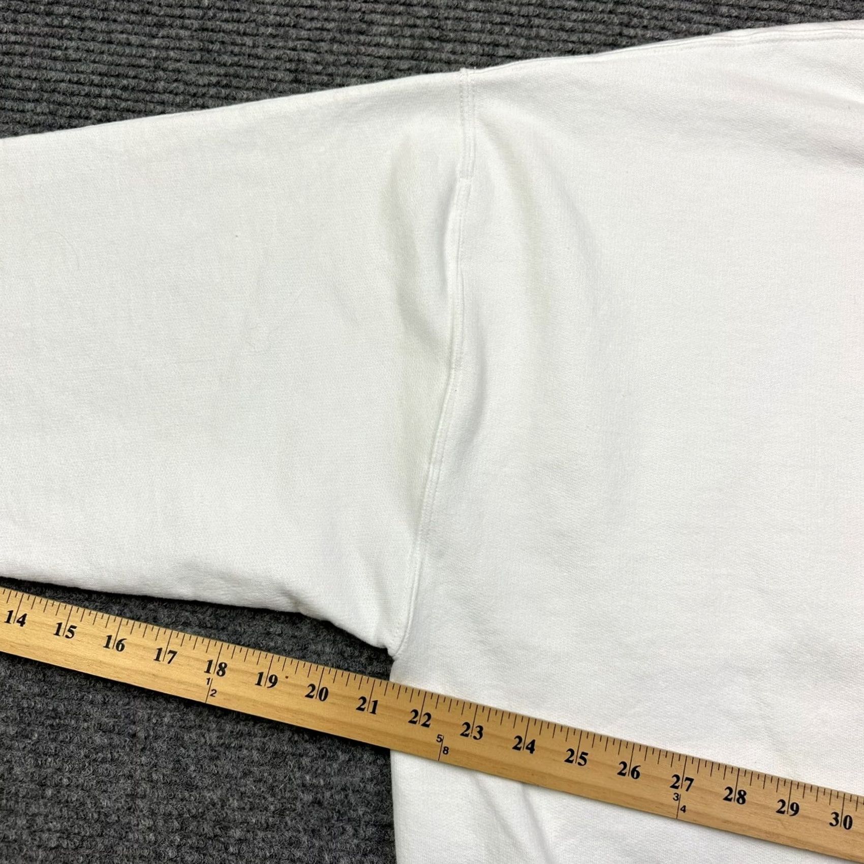 Jerzees VINTAGE Jerzees Public School NC Crewneck Sweatshirt 2X Women White Embroidered 90s Plus Size Pullover Size XXL / US 16-18 / IT 52-54 - 7 Thumbnail