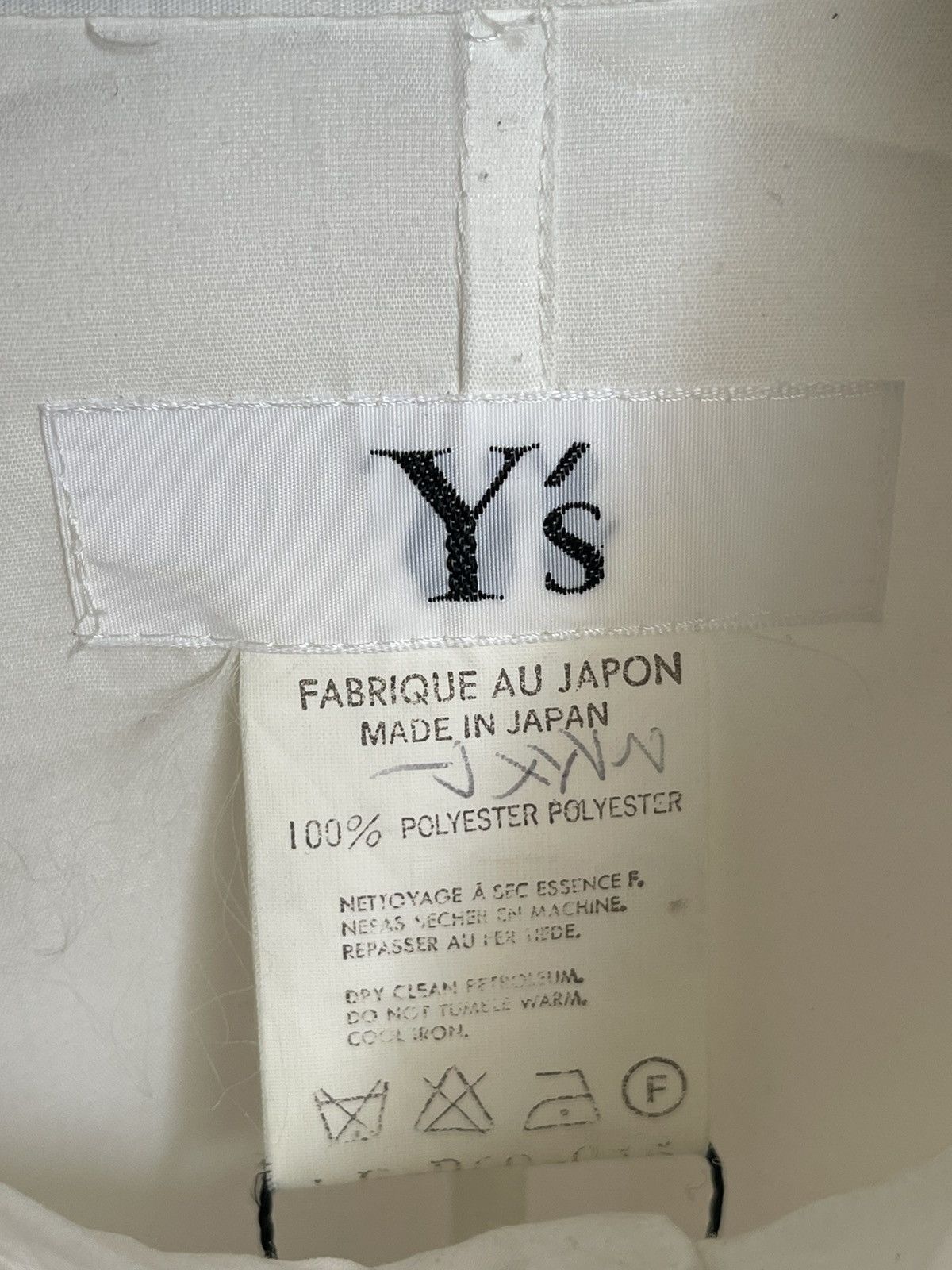 Y's Y’s Yohji Yamamoto Button Polyester Shirt Size US S / EU 44-46 / 1 - 4 Thumbnail
